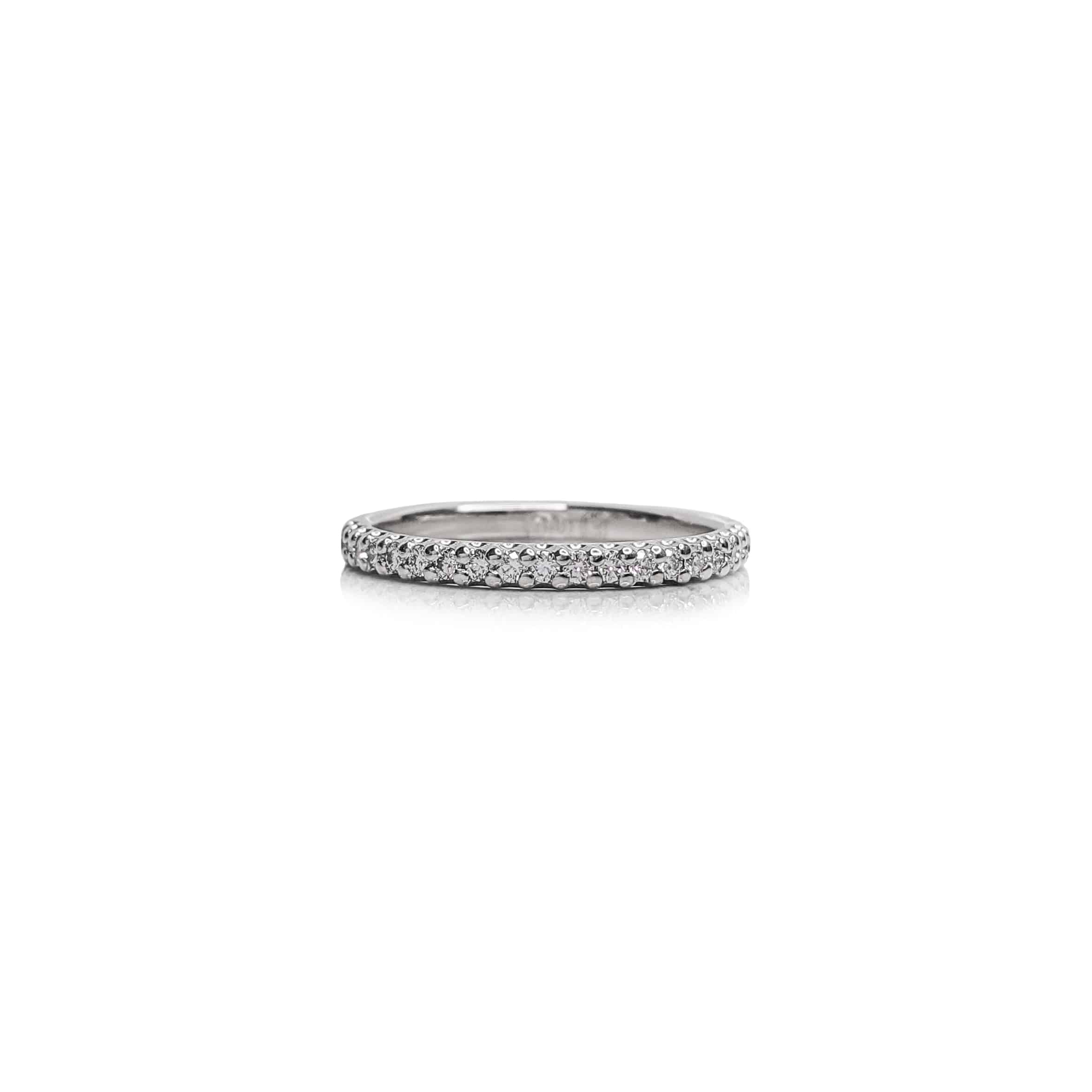 Oh So Fine Diamond Ring - Half Set - Cassandra Mamone