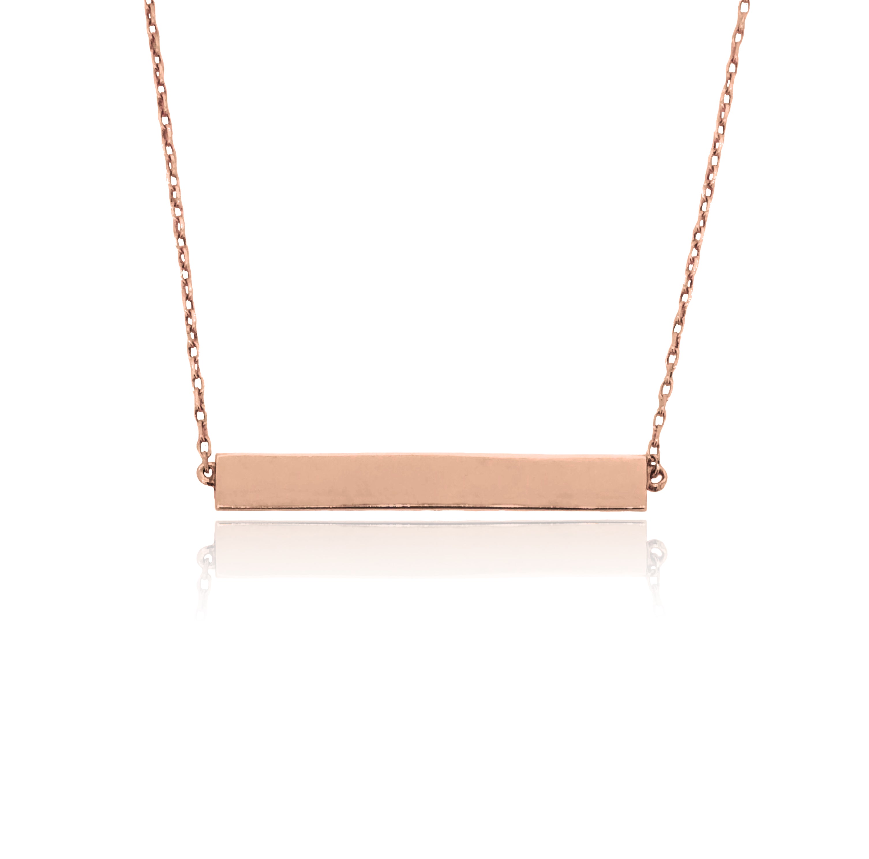 Rose Bar Pendant