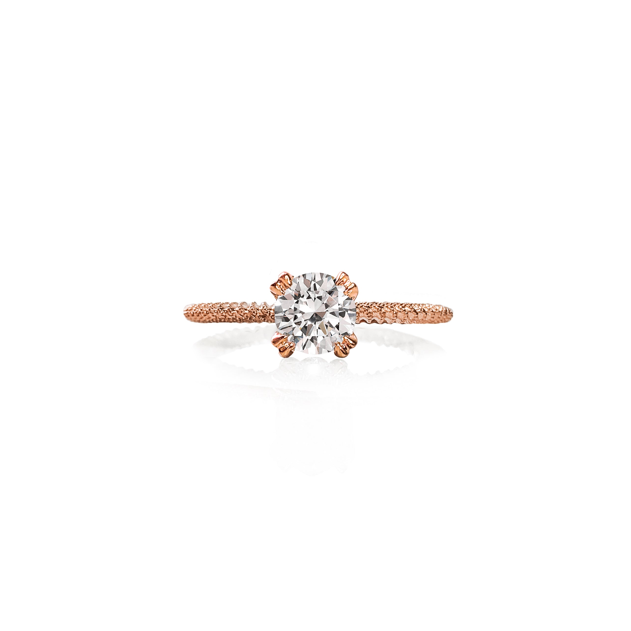 Round Perlina Engagement Ring