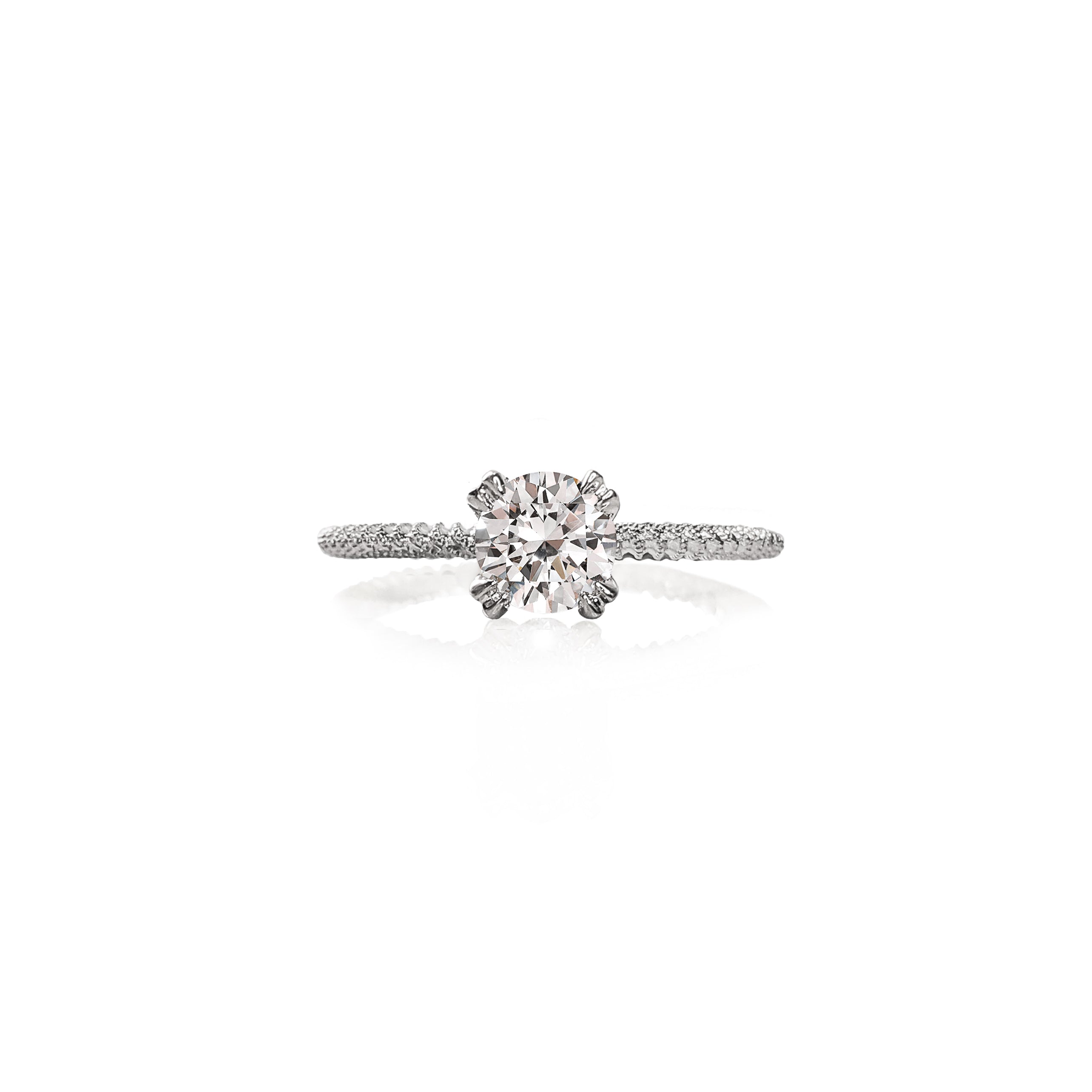 Round Perlina Engagement Ring