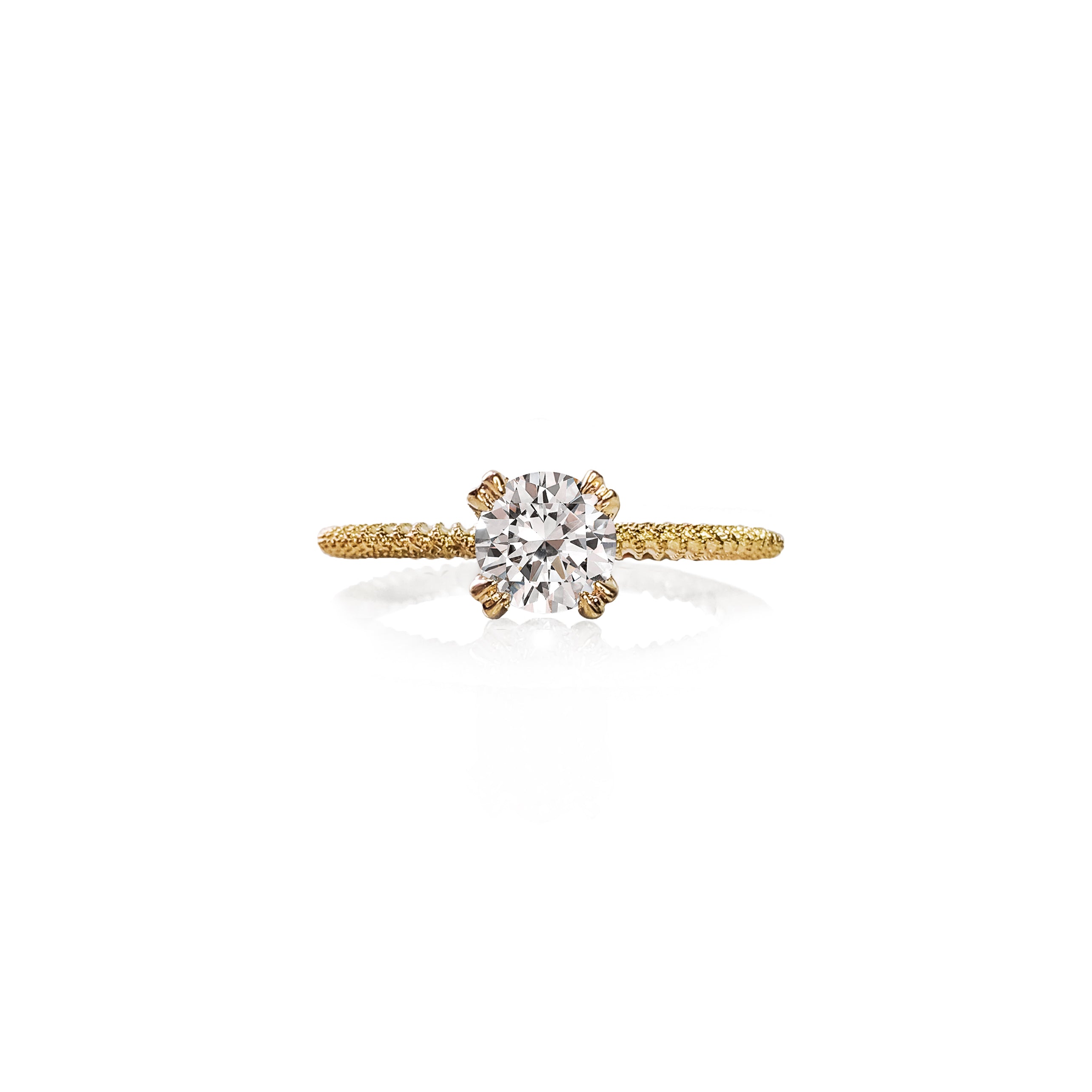 Round Perlina Engagement Ring
