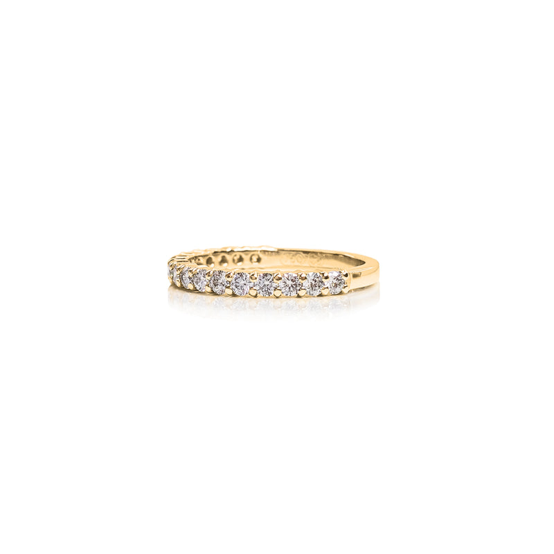 Shared Claw 2pt Eternity Ring
