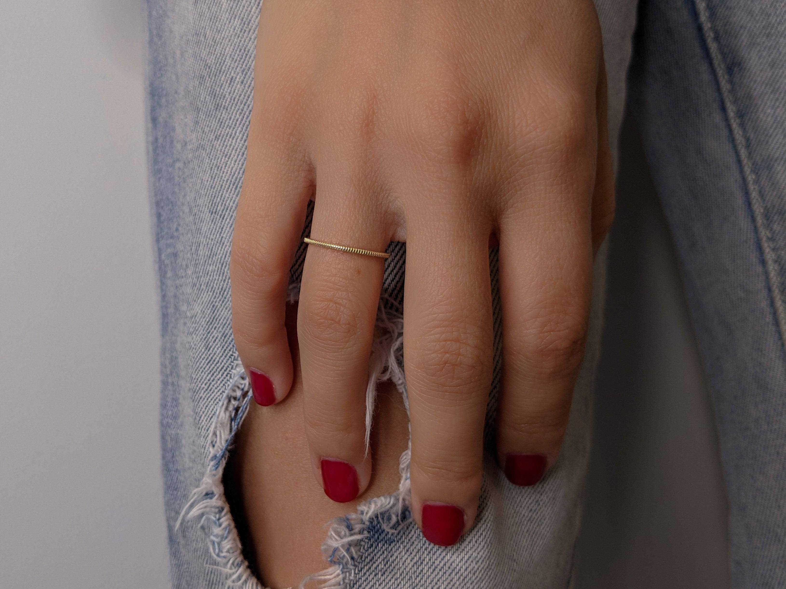 Signature Fine Ring