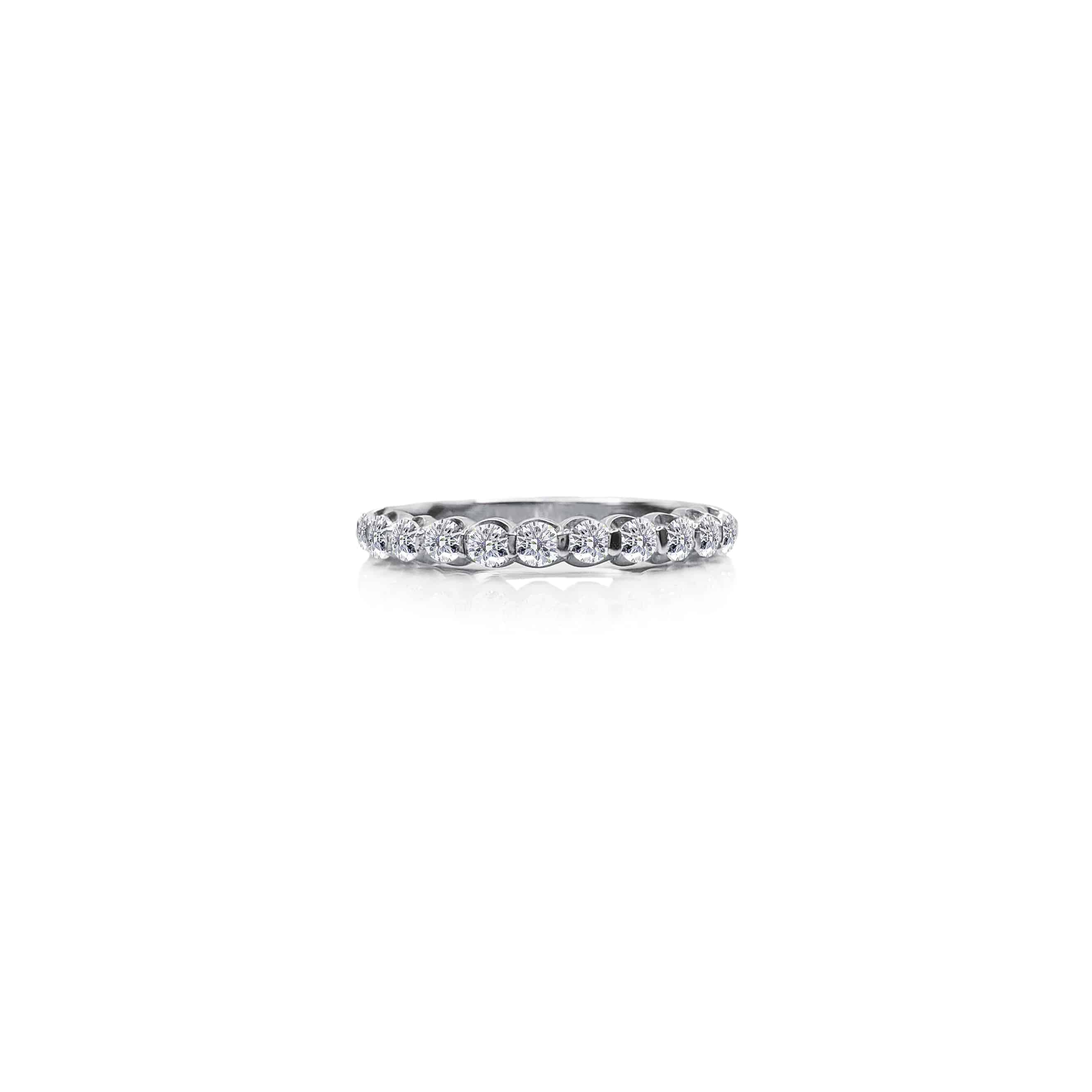 Single Bead Eternity Ring