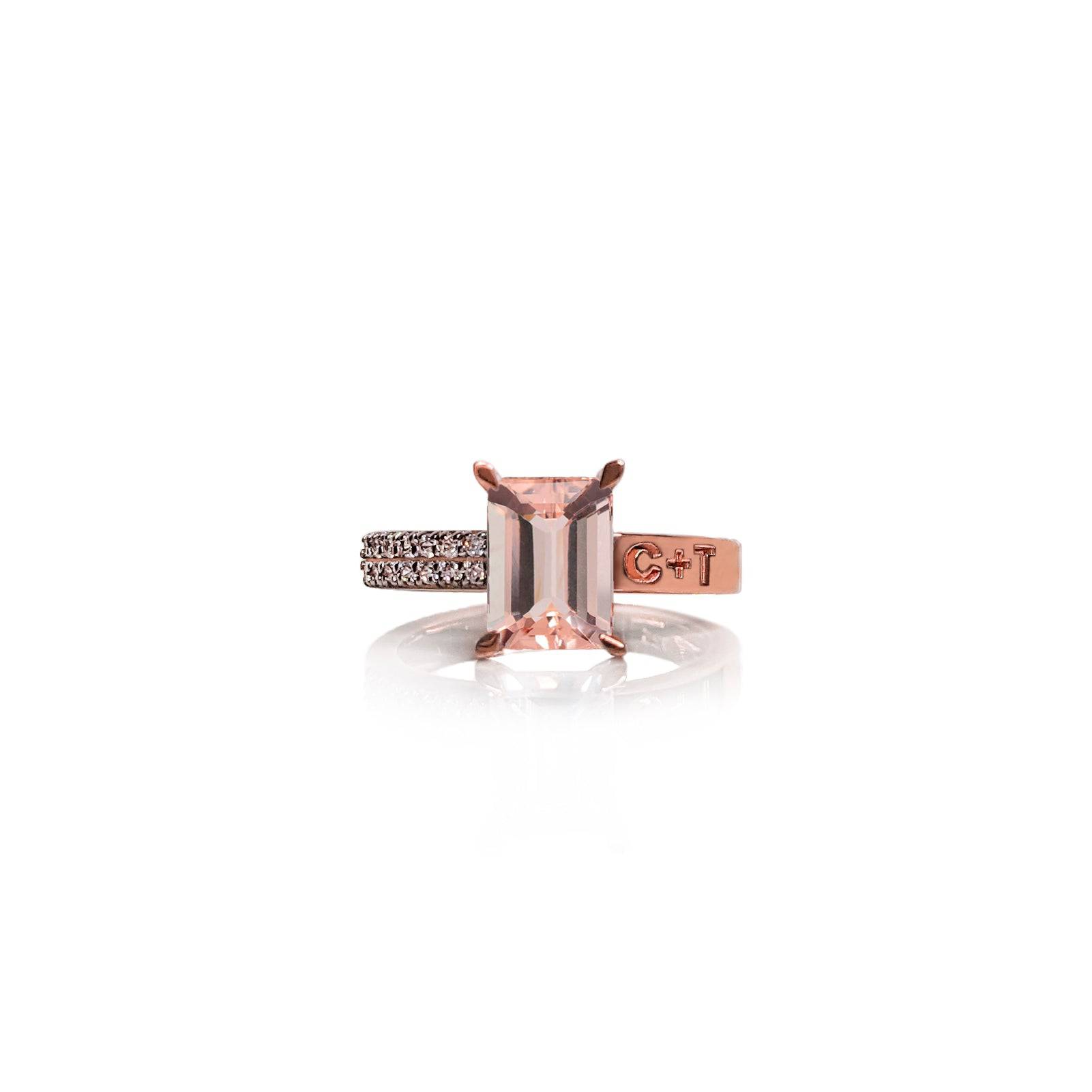 Morganite Sweet Embrace Ring
