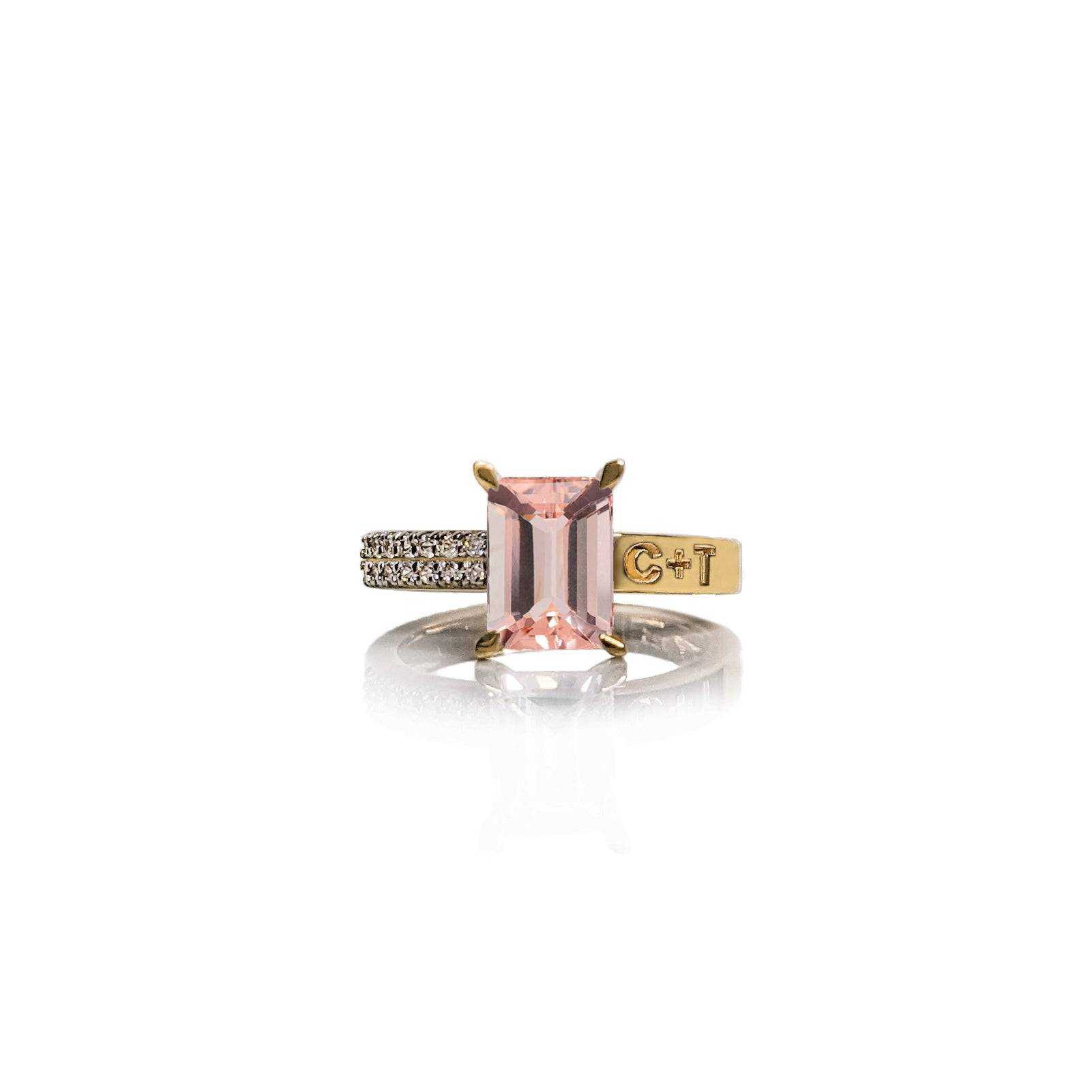 Morganite Sweet Embrace Ring