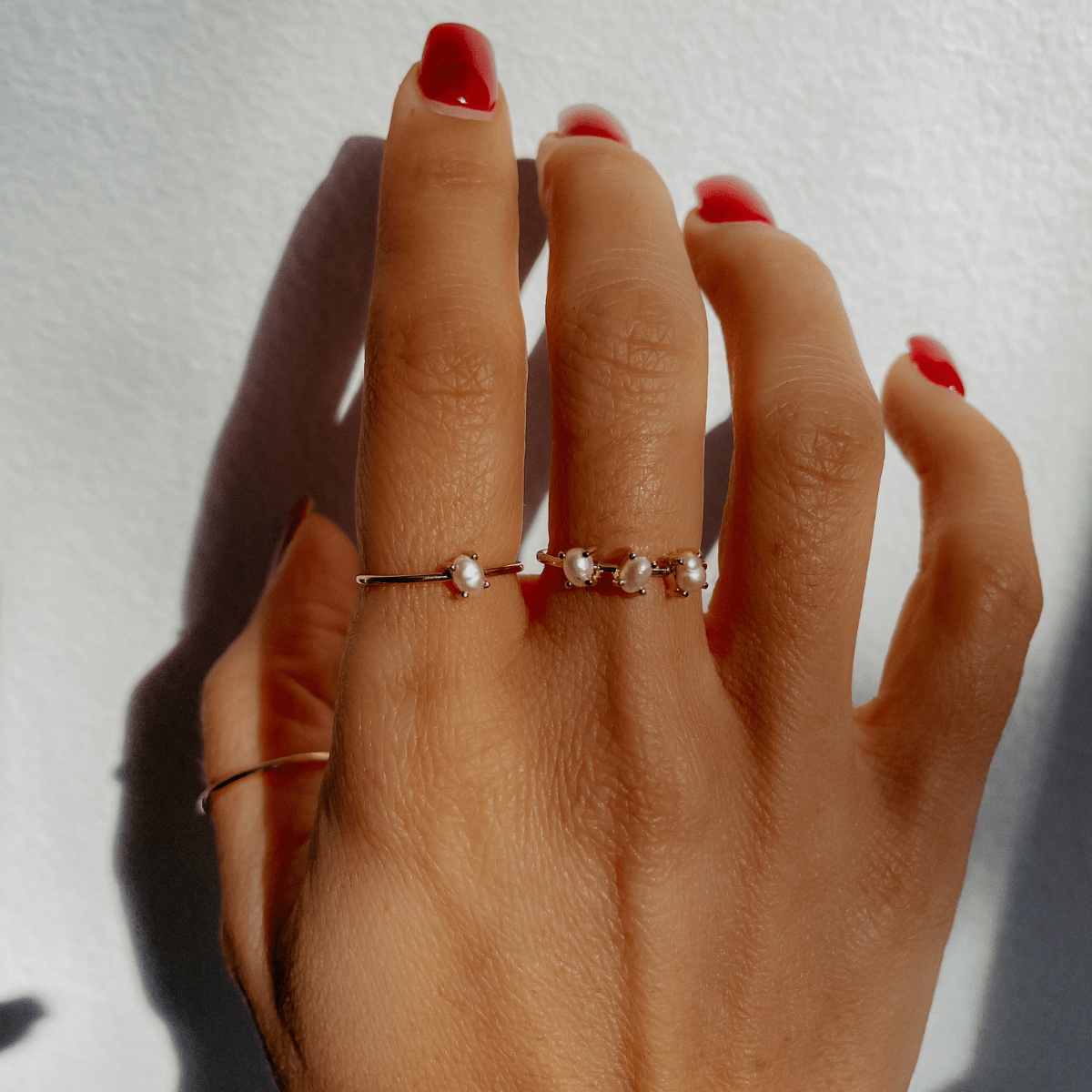 KESHI PEARL RING