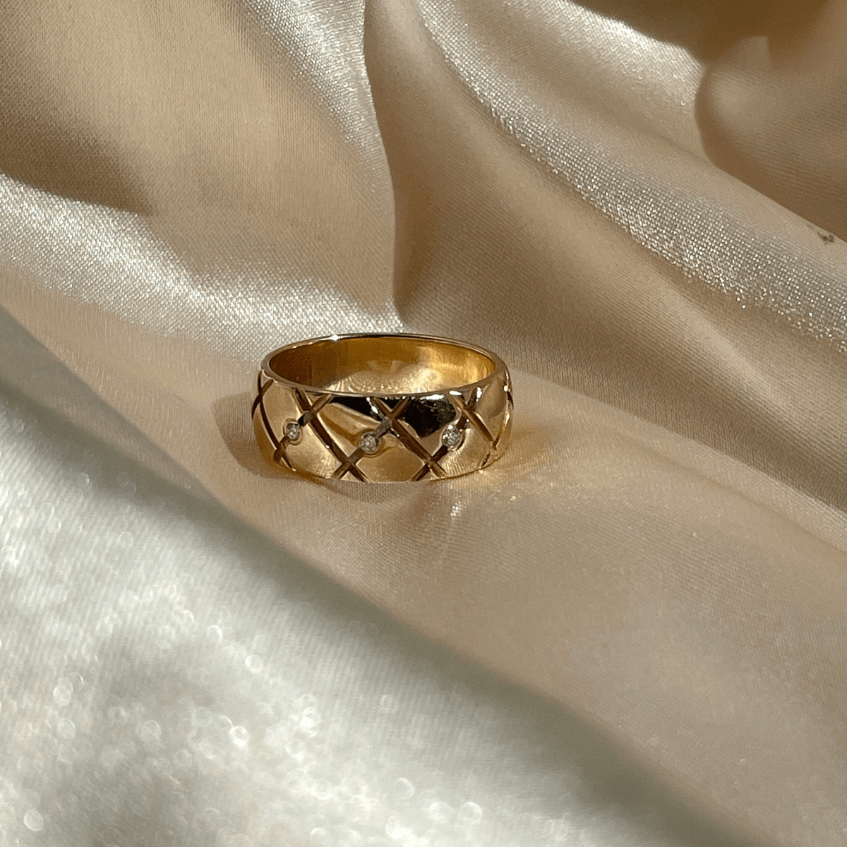 Quilted Ring
