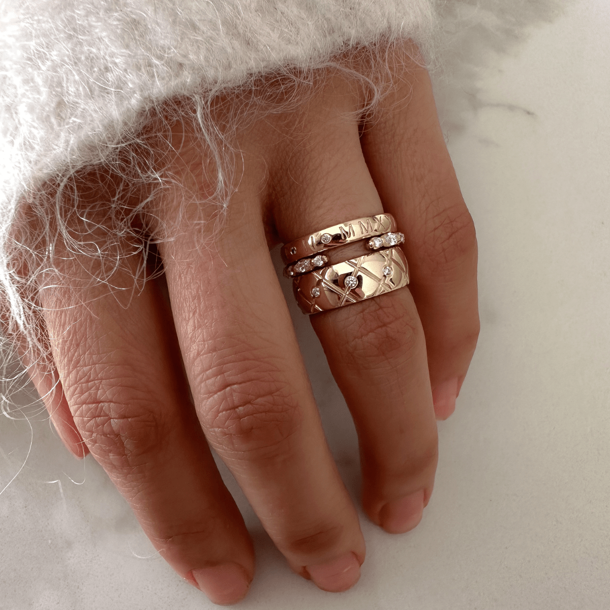Quilted Ring