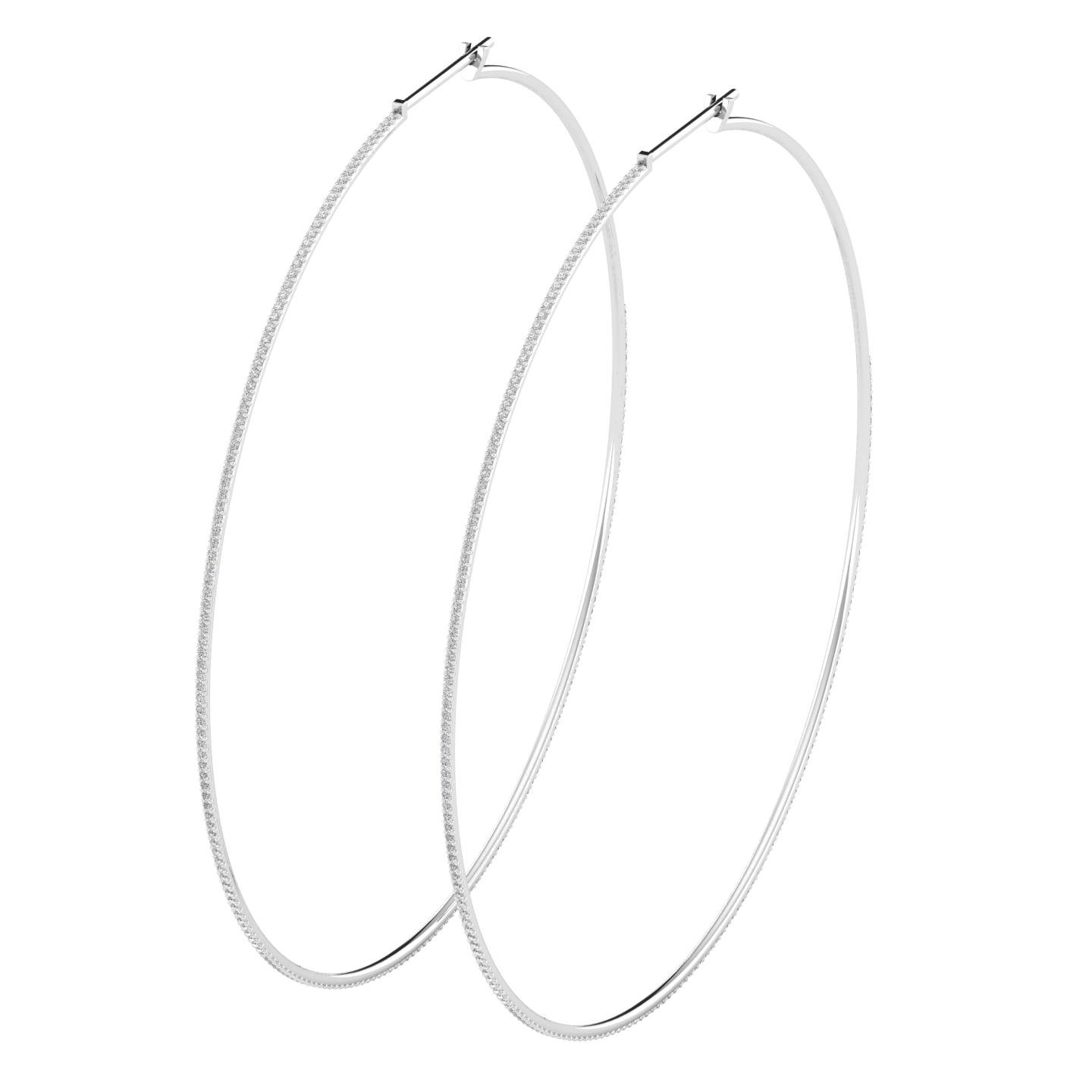 QUEEN OF THE NIGHT Hoop Earrings