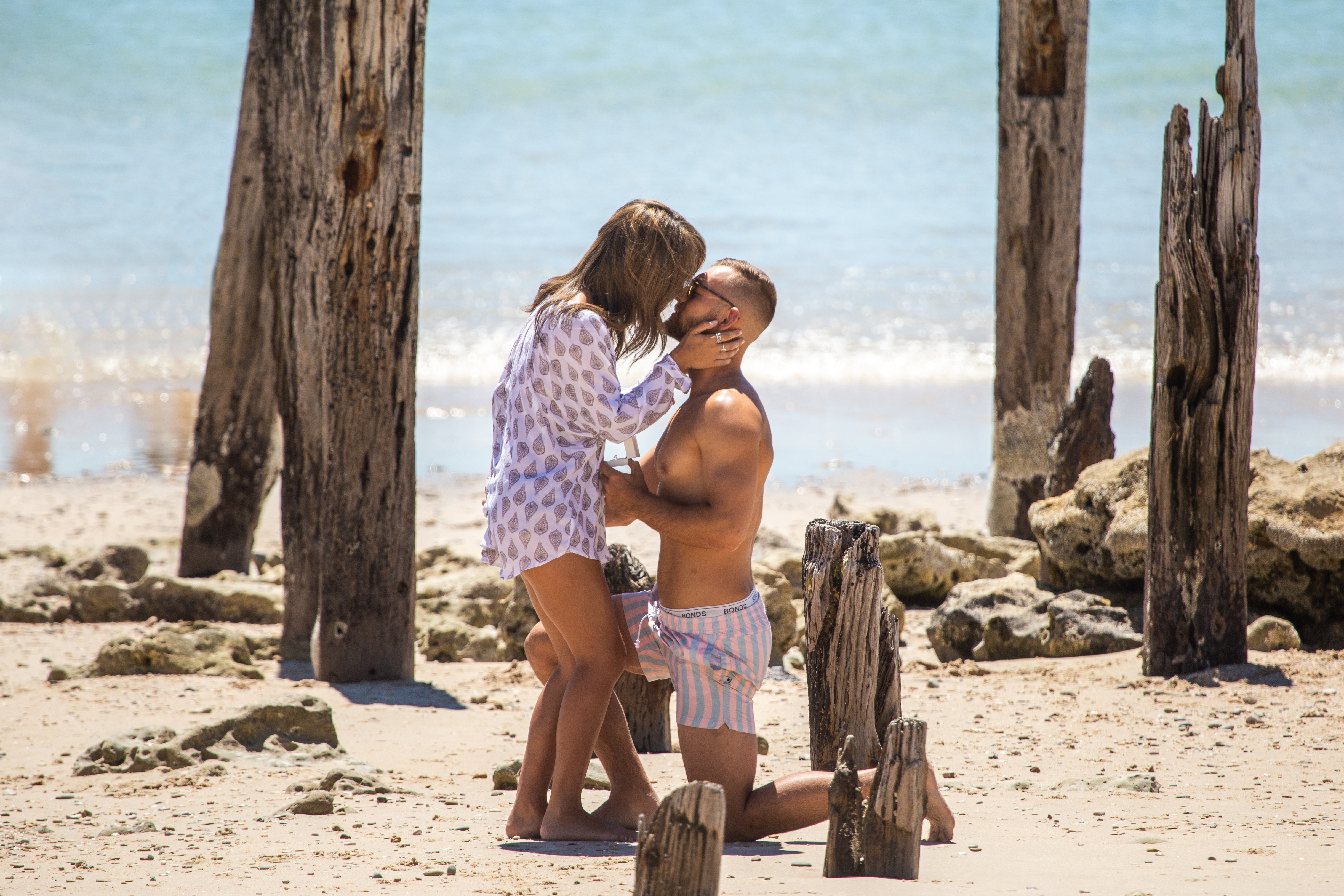 A Beautiful Beach Proposal