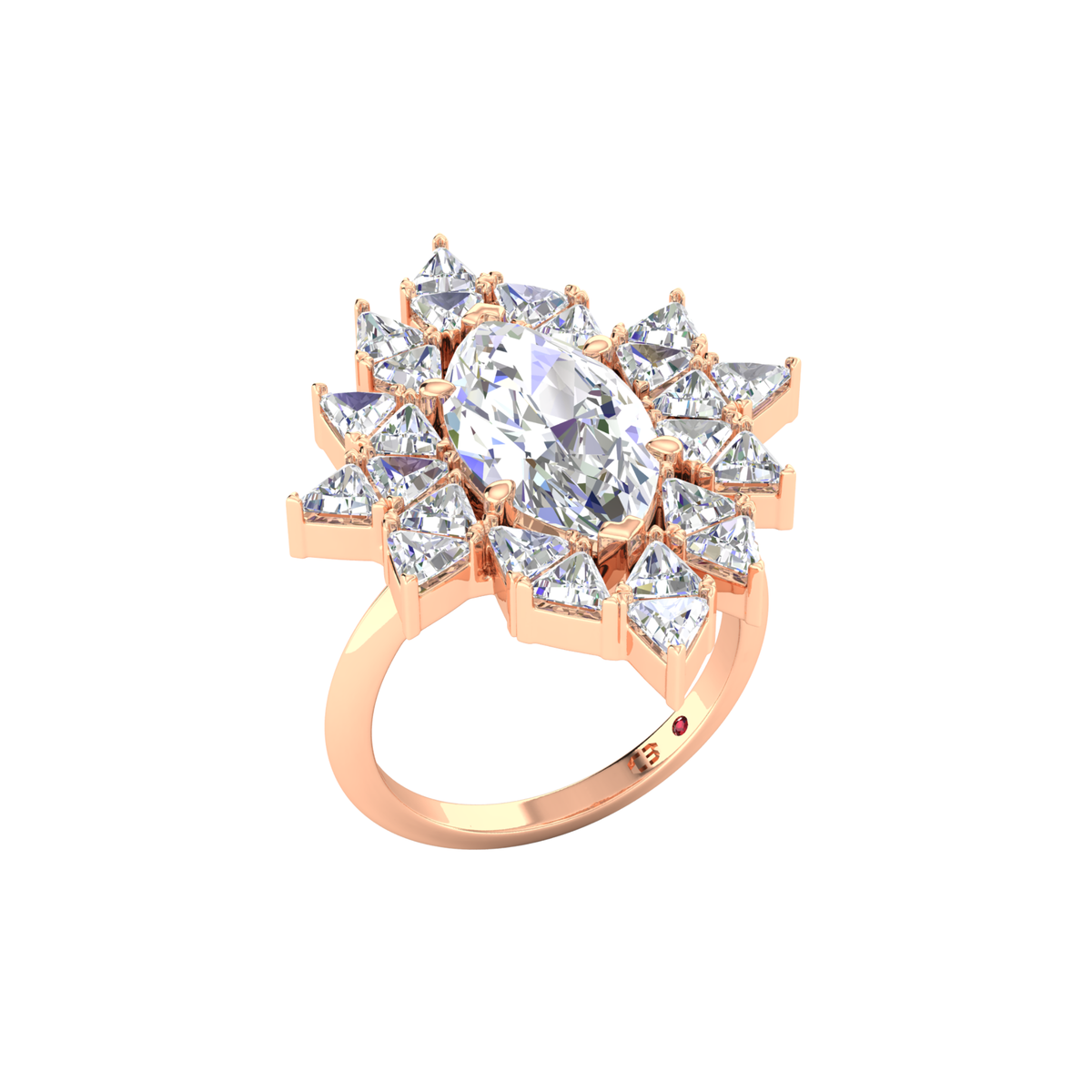 Flame Shard Ring - Cassandra Mamone
