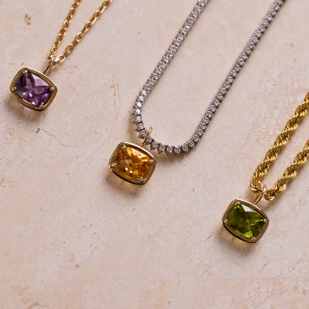 Julia Gemstone Pendant