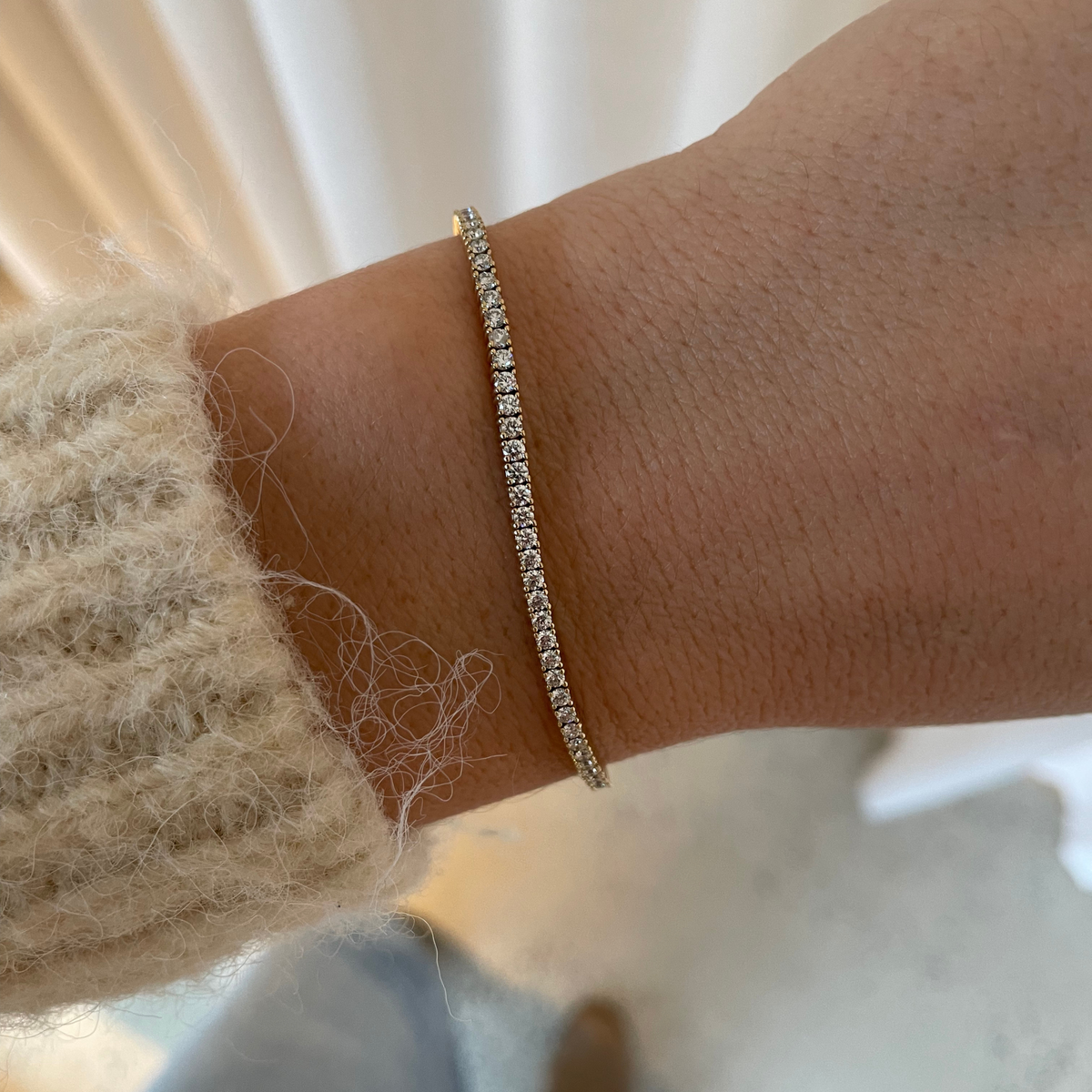 Diamond Tennis Bracelet 0.02ct