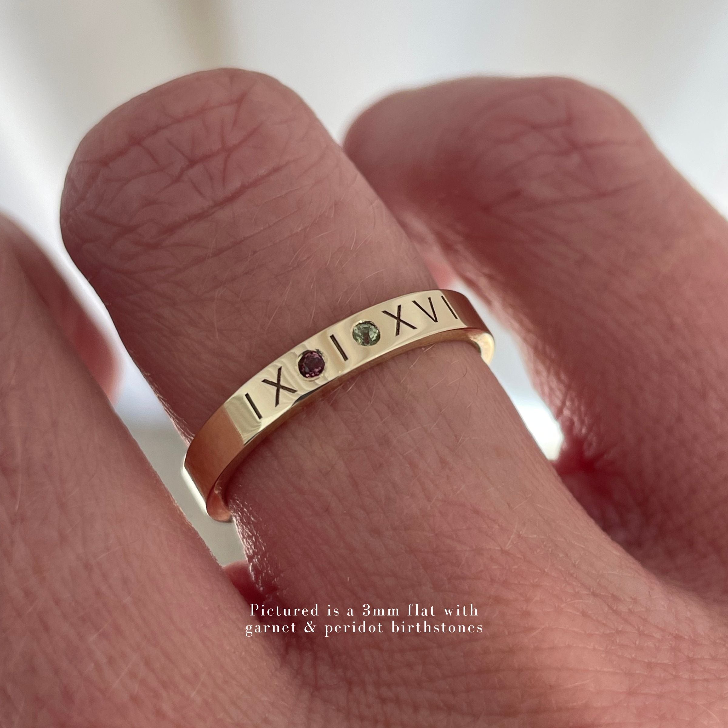 Gemstone Memory Ring