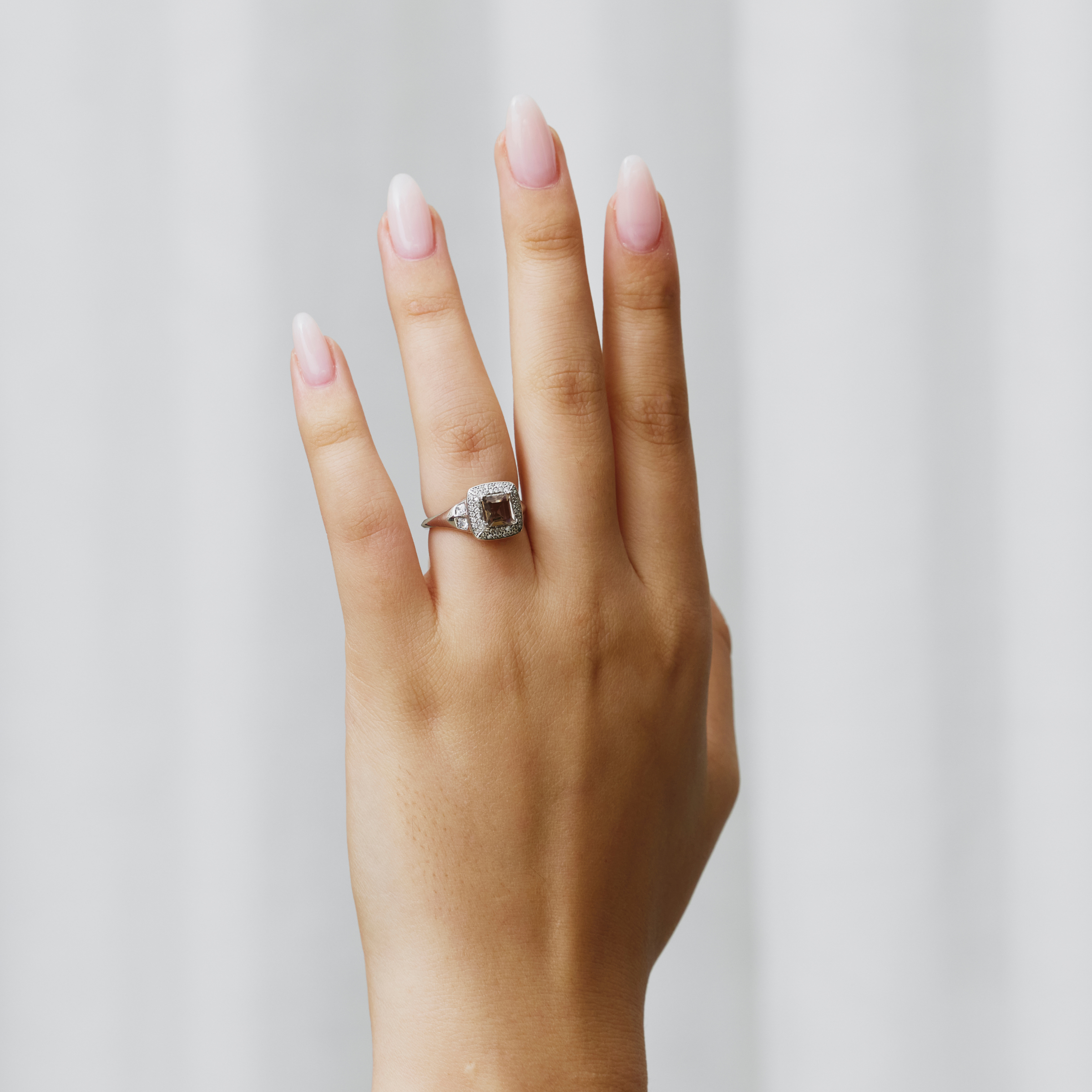 Princess Cushion Engagement Ring - Cassandra Mamone