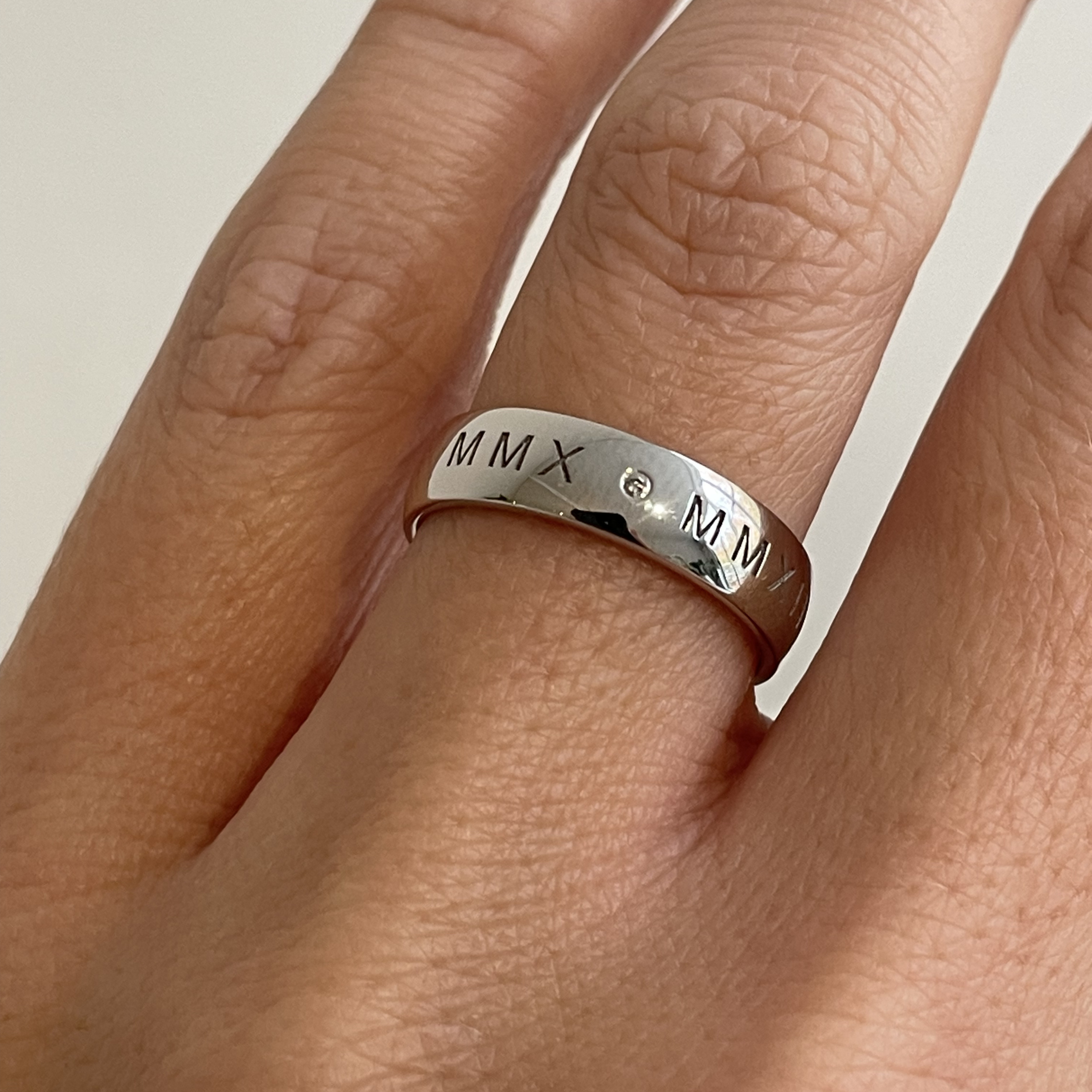 Memory Ring - 5mm Half Round