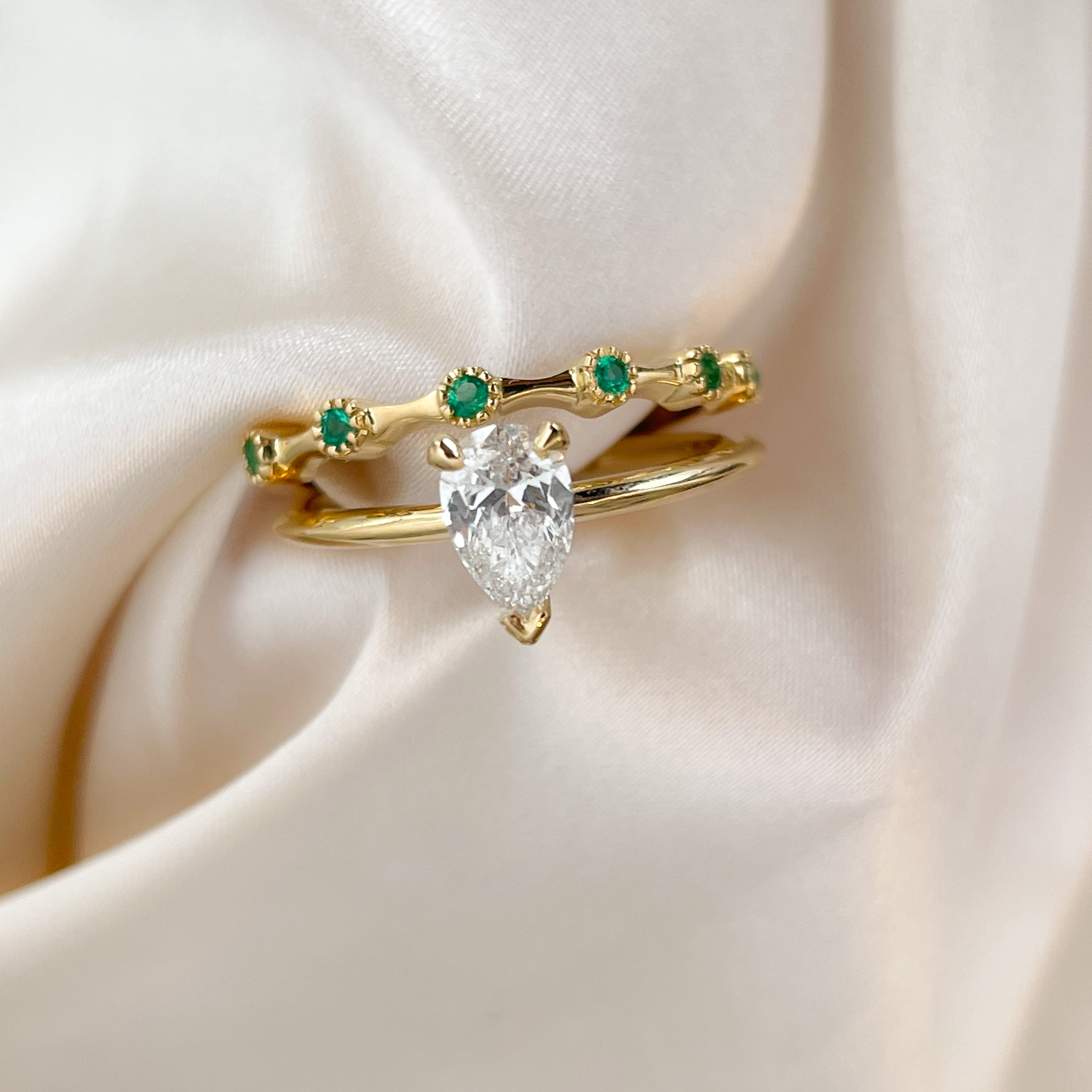 EMERALD CITY ETERNITY BAND - Cassandra Mamone