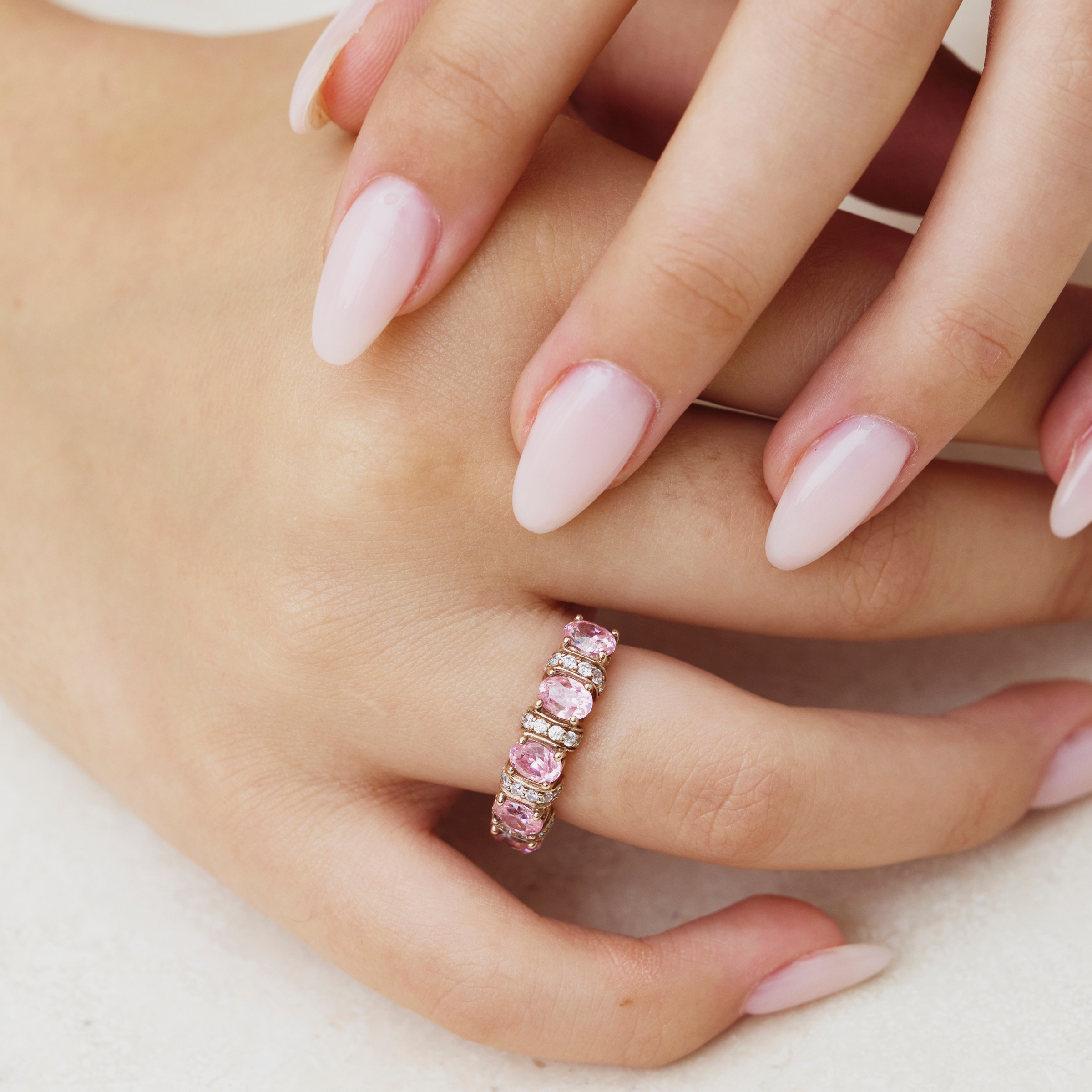 Always Eternity Pink Sapphire Ring