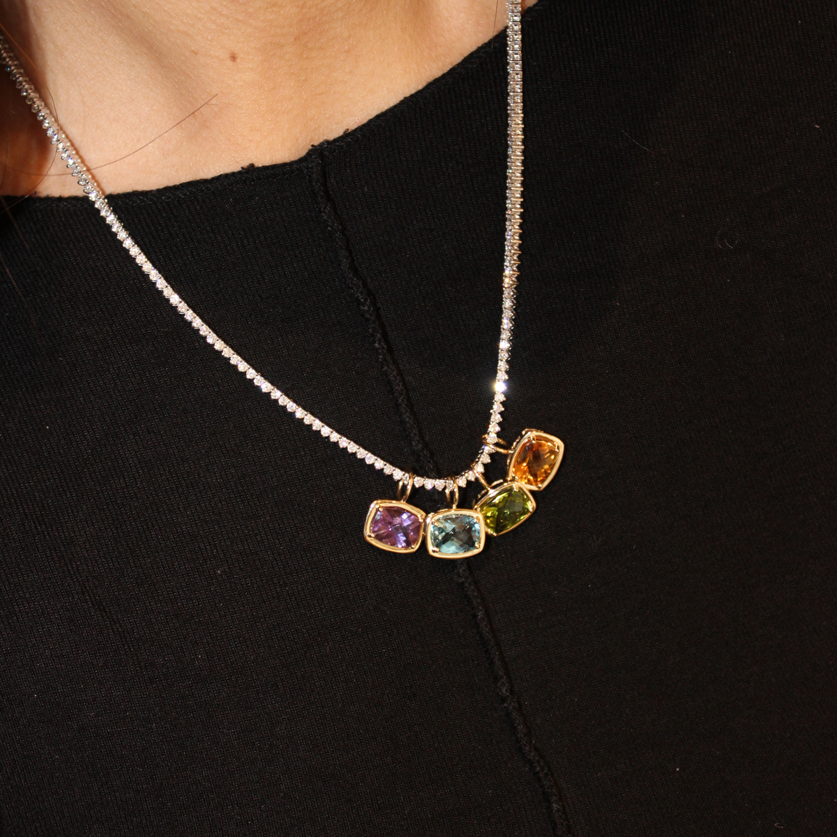 Julia Gemstone Pendant