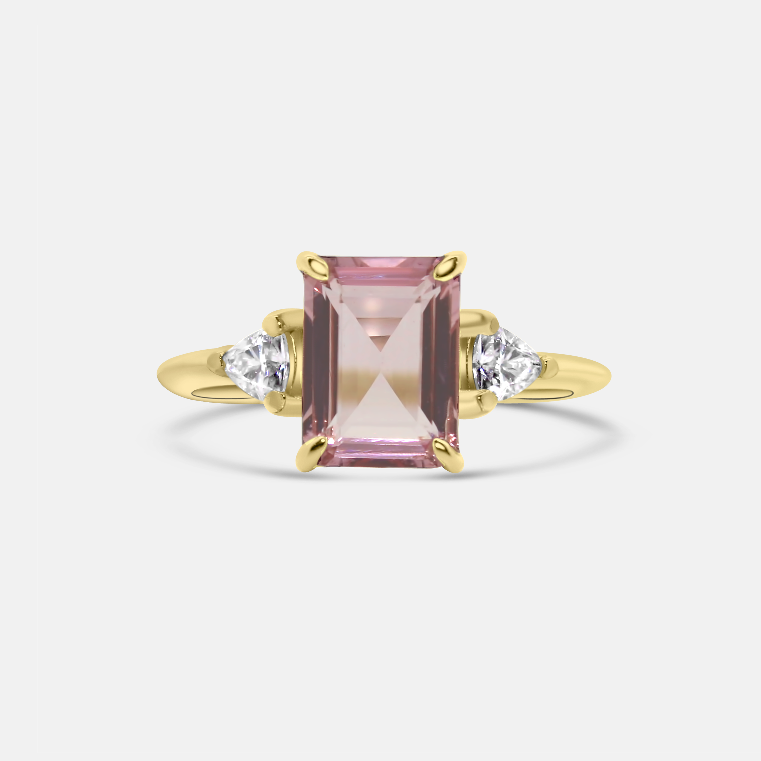 ASTRID MORGANITE ENGAGEMENT RING