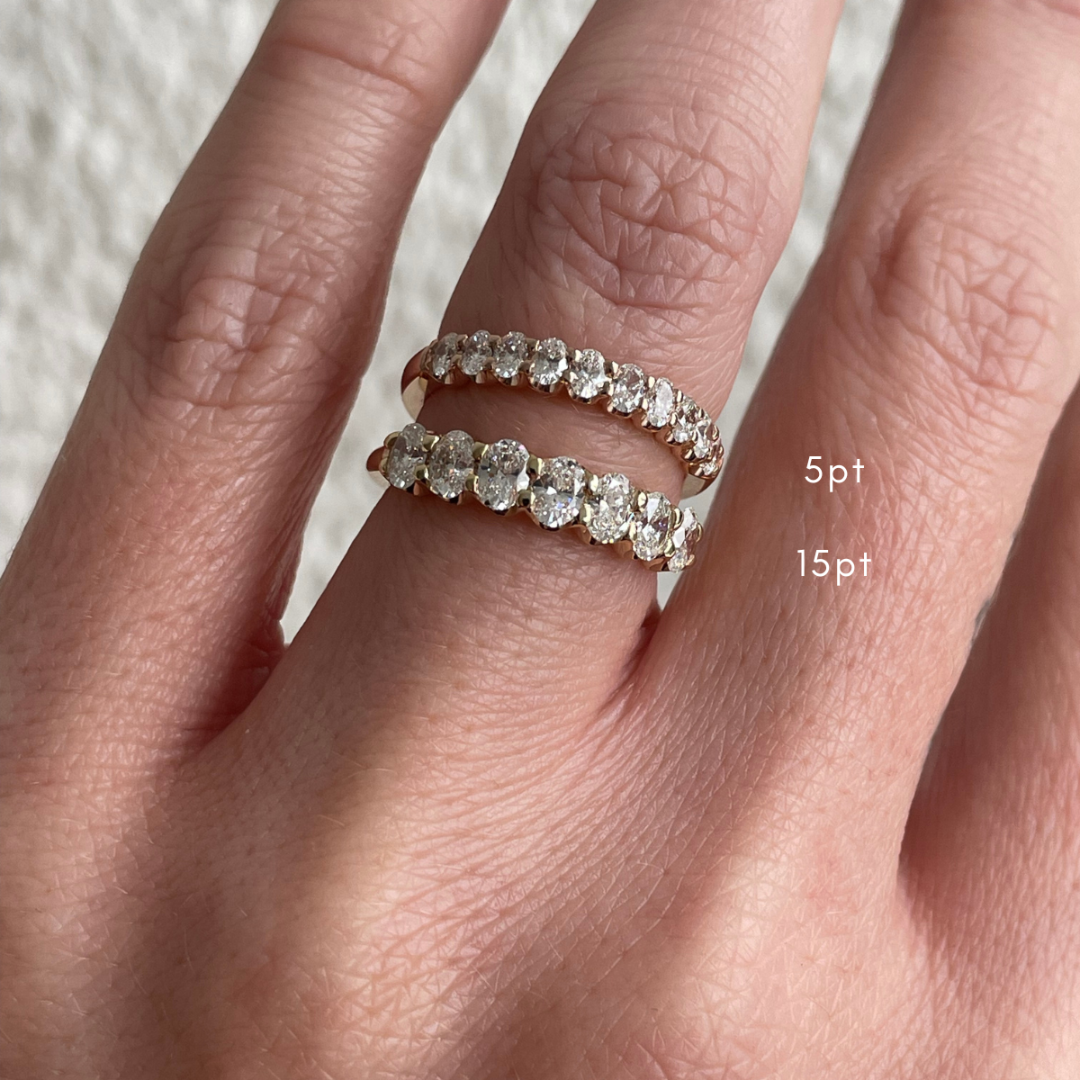 Oval Eternity Ring