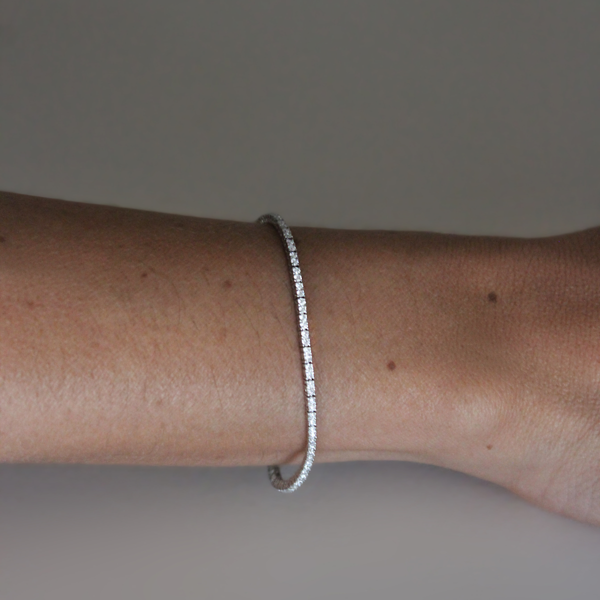 Diamond Tennis Bracelet .01ct - Cassandra Mamone