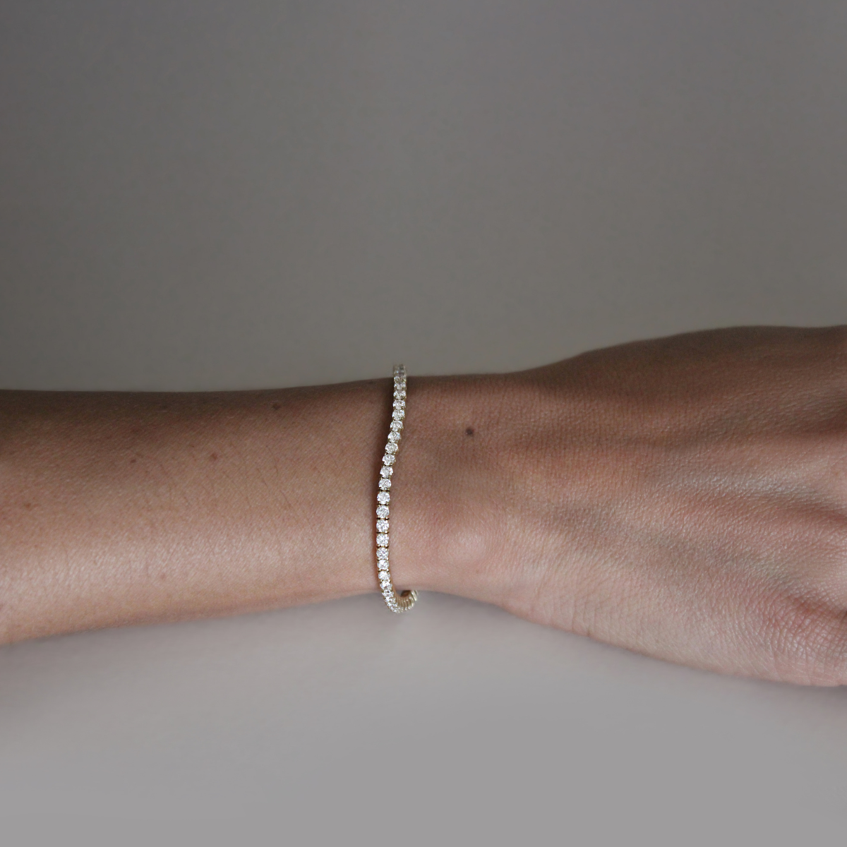 Diamond Tennis Bracelet .04ct - Cassandra Mamone