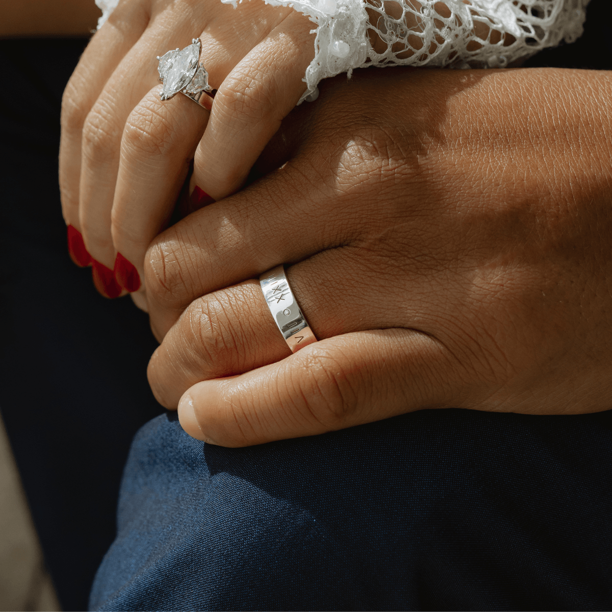 Men's Memory Ring - 6mm Flat - Cassandra Mamone
