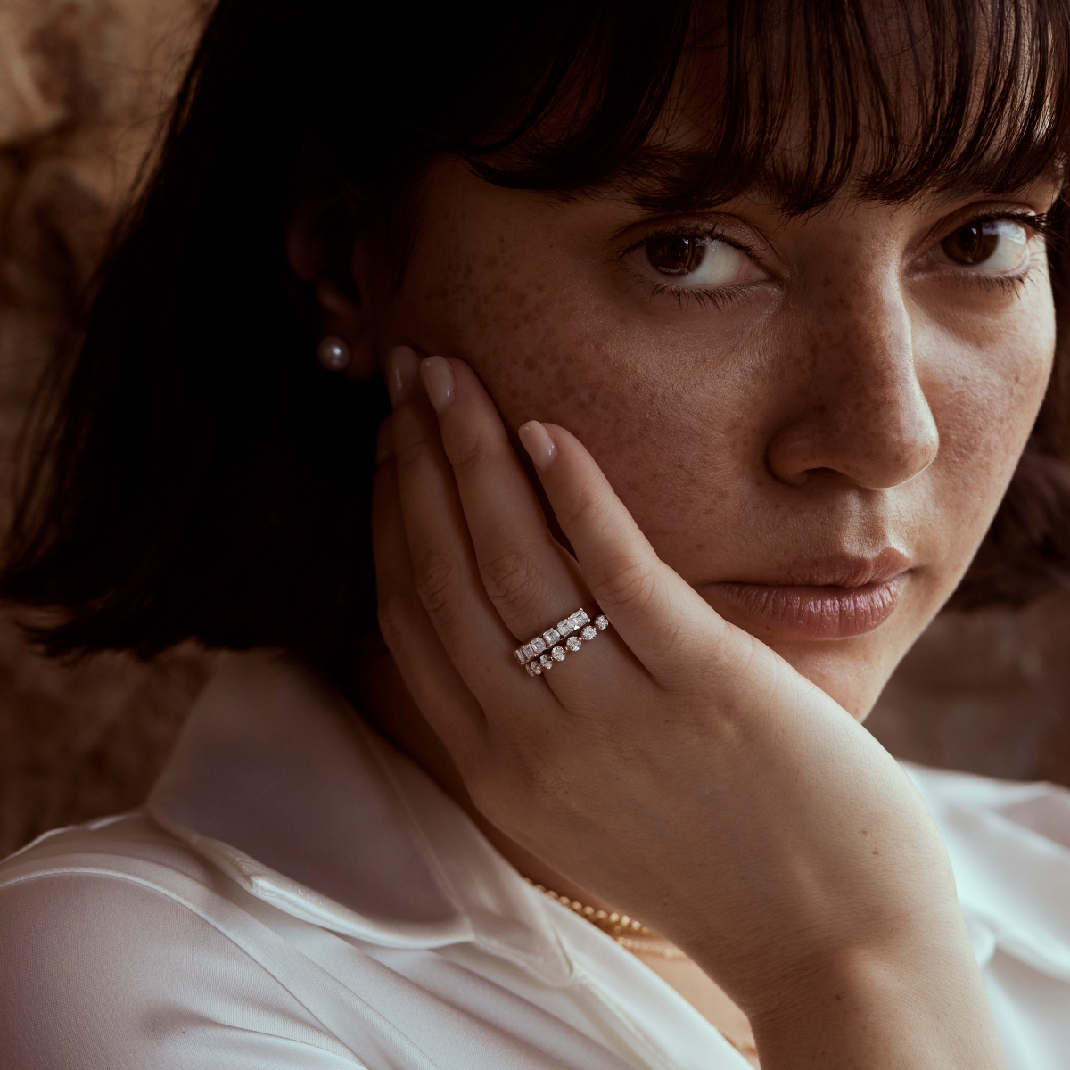 ASSCHER ETERNITY BAND - Cassandra Mamone