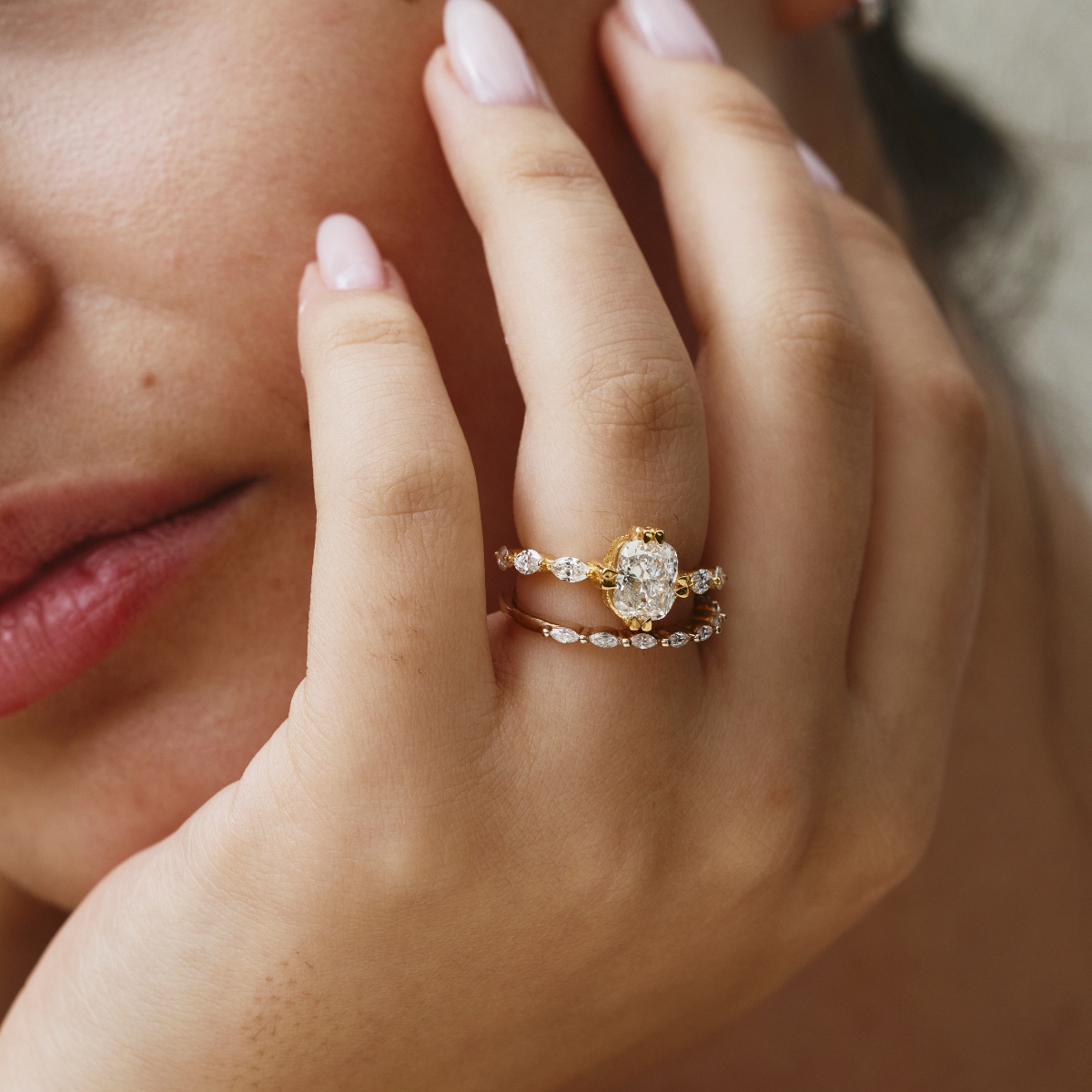 Chiara Cushion Engagement Ring