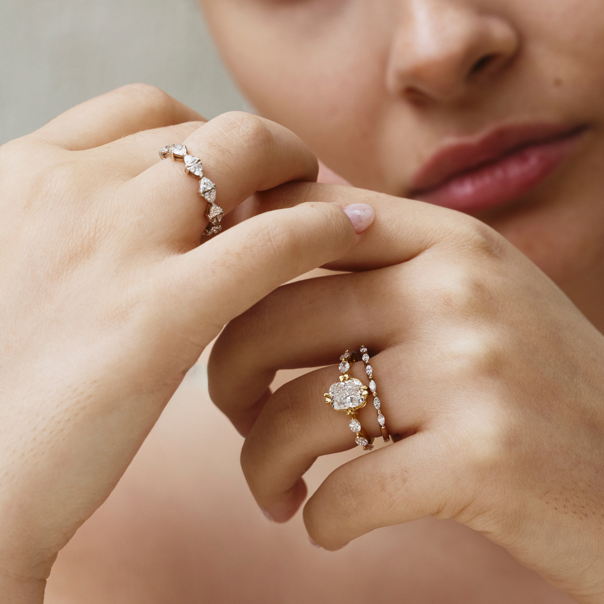 Chiara Cushion Engagement Ring