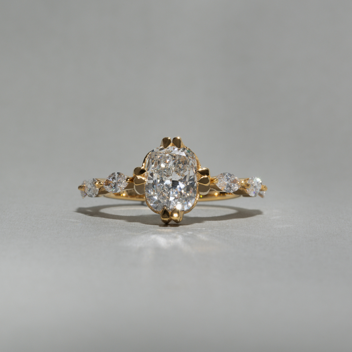 Chiara Cushion Engagement Ring