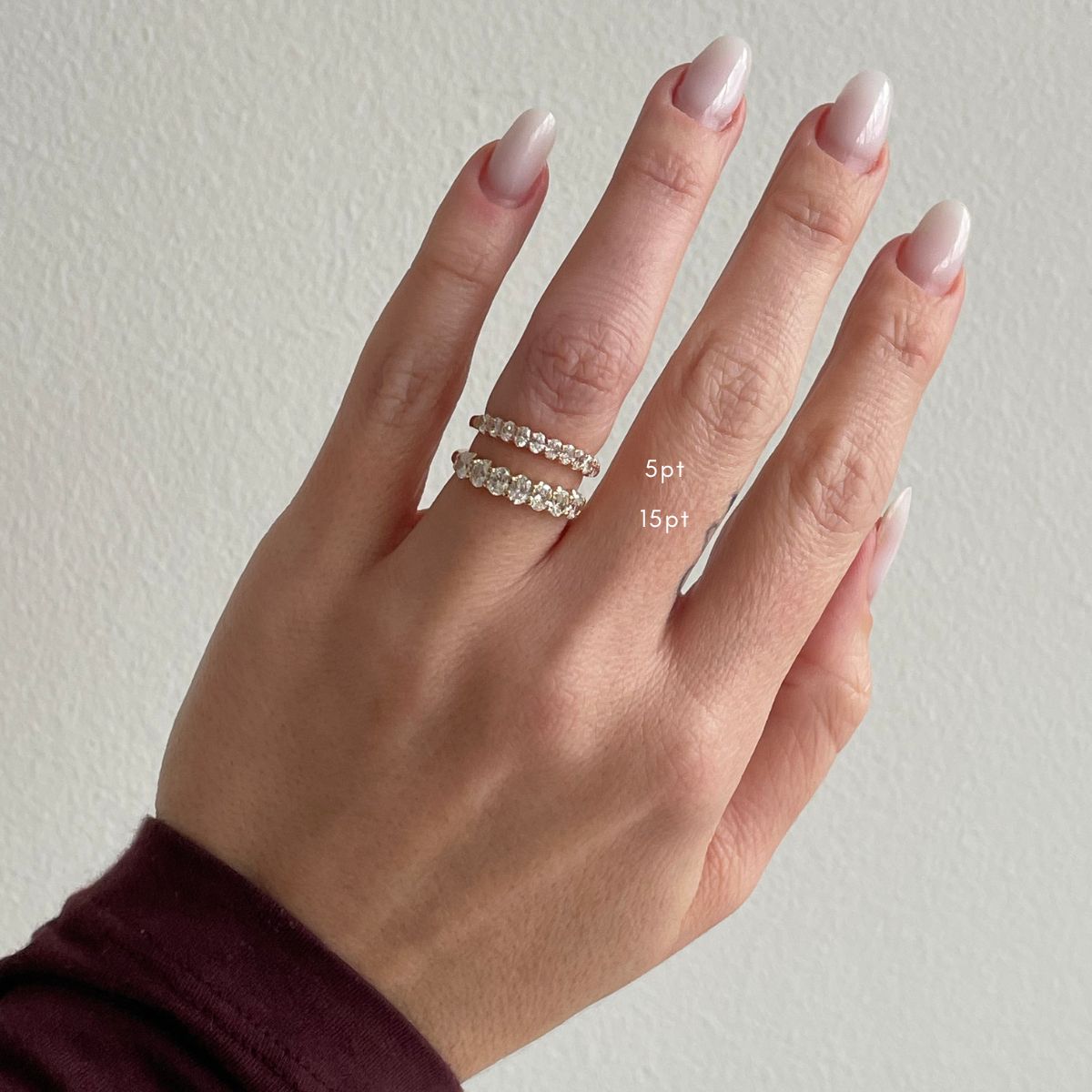 Oval Eternity Ring
