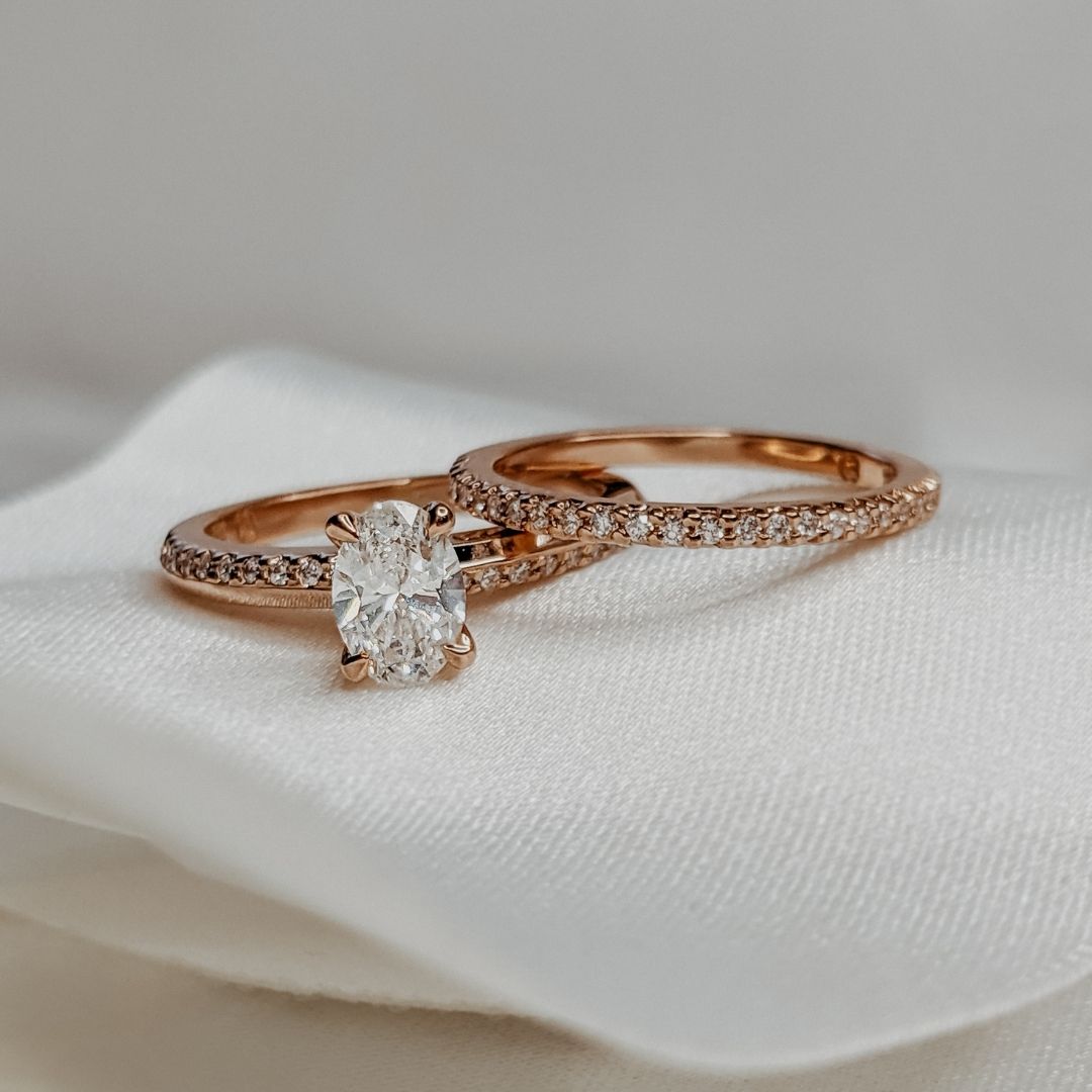 Oh So Fine Diamond Ring - Half Set