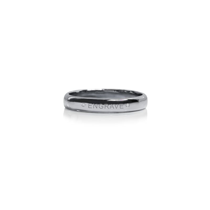 Memory Ring - 3mm Half Round