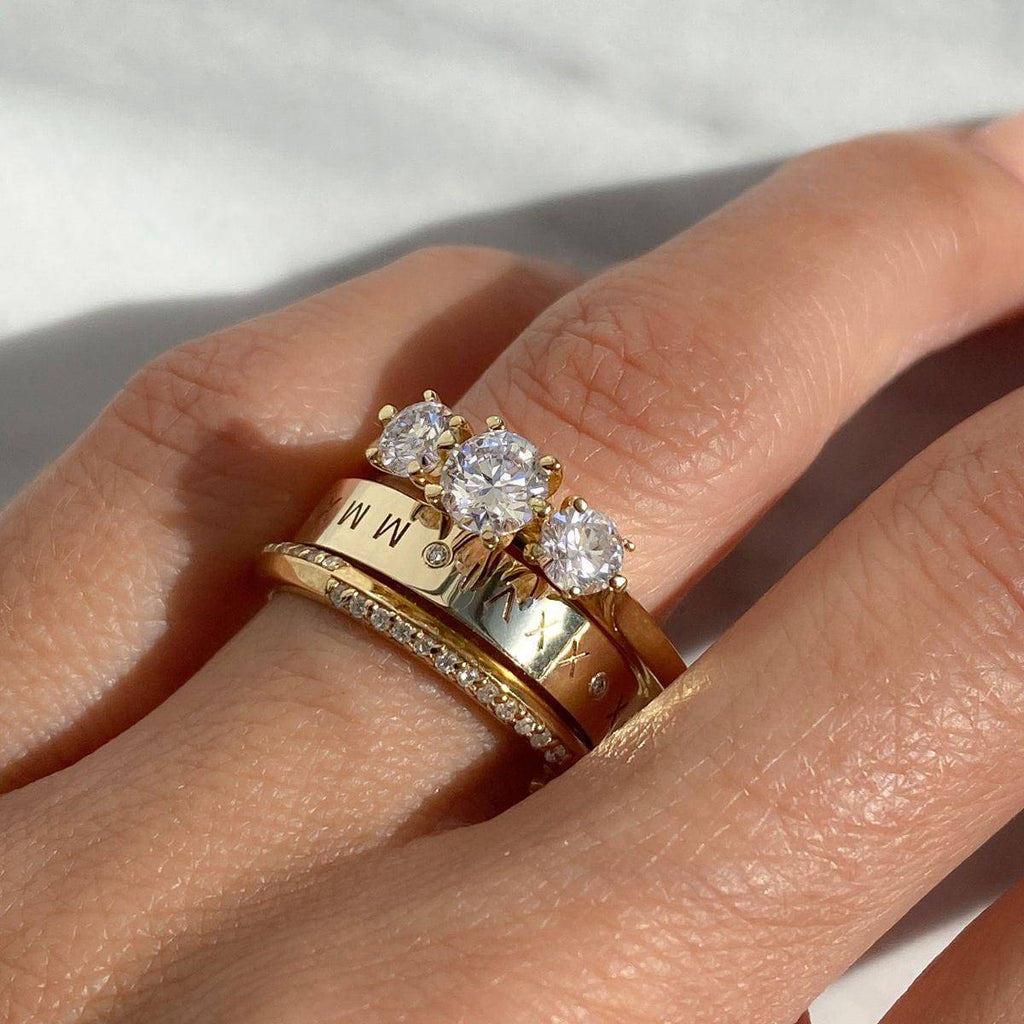 Memory Ring - 4mm Flat – Cassandra Mamone