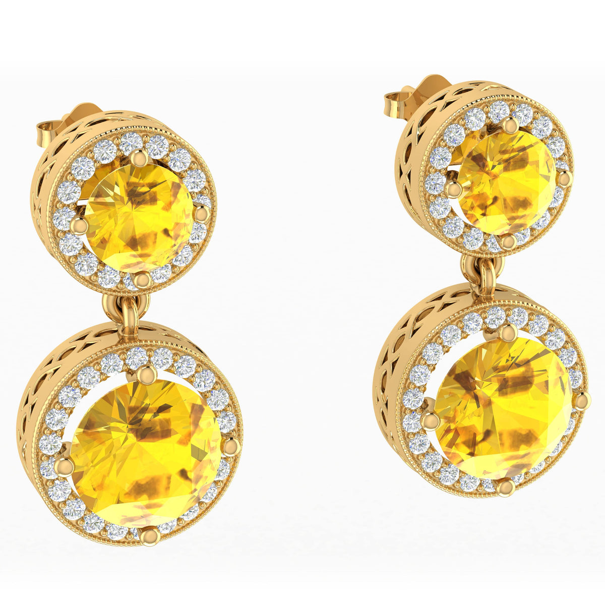 Amal Sole Earrings - Cassandra Mamone