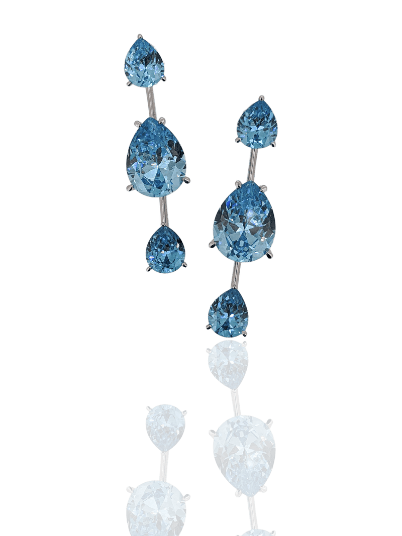 Aqua 2025 dangle earrings