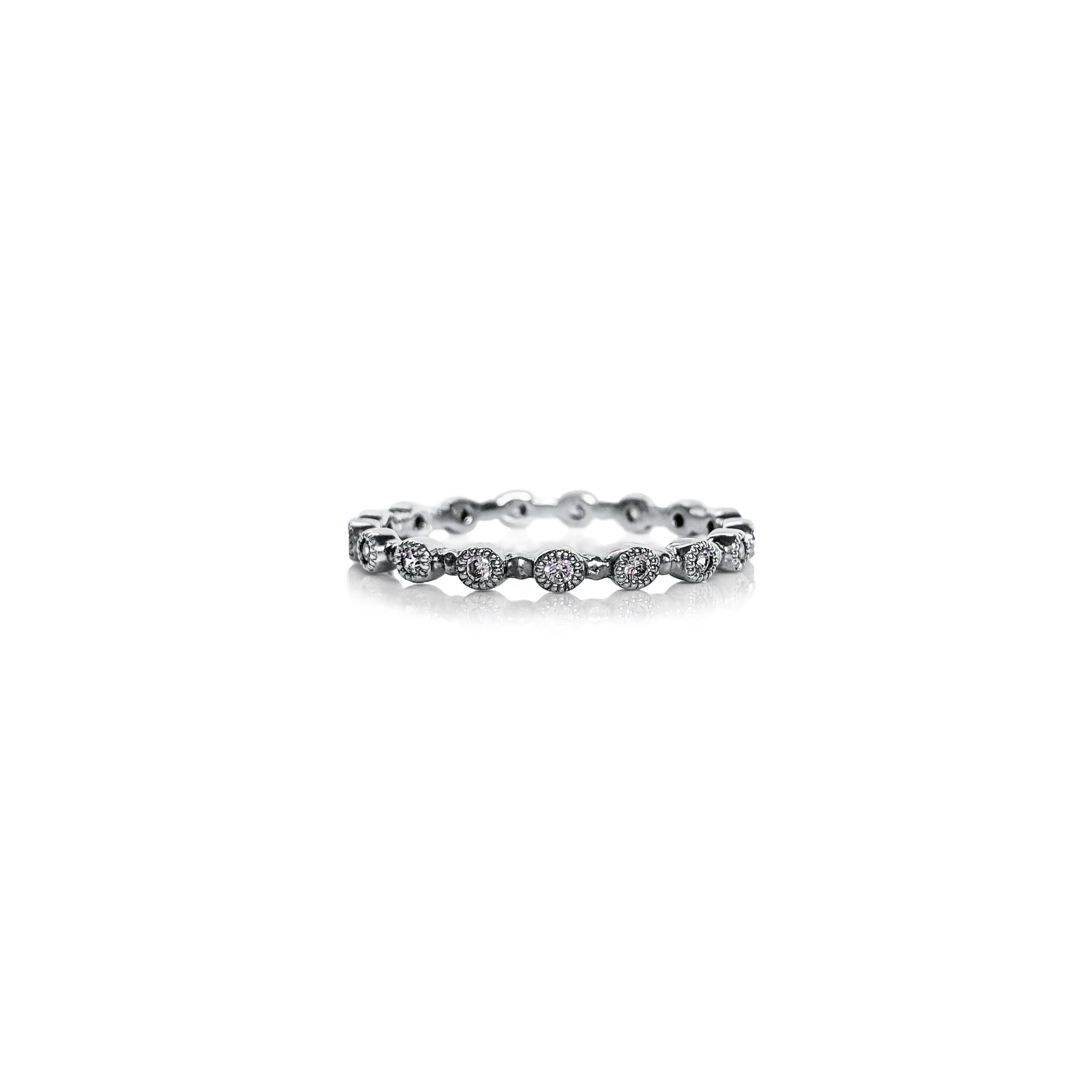 Bezel 1pt Diamond Ring