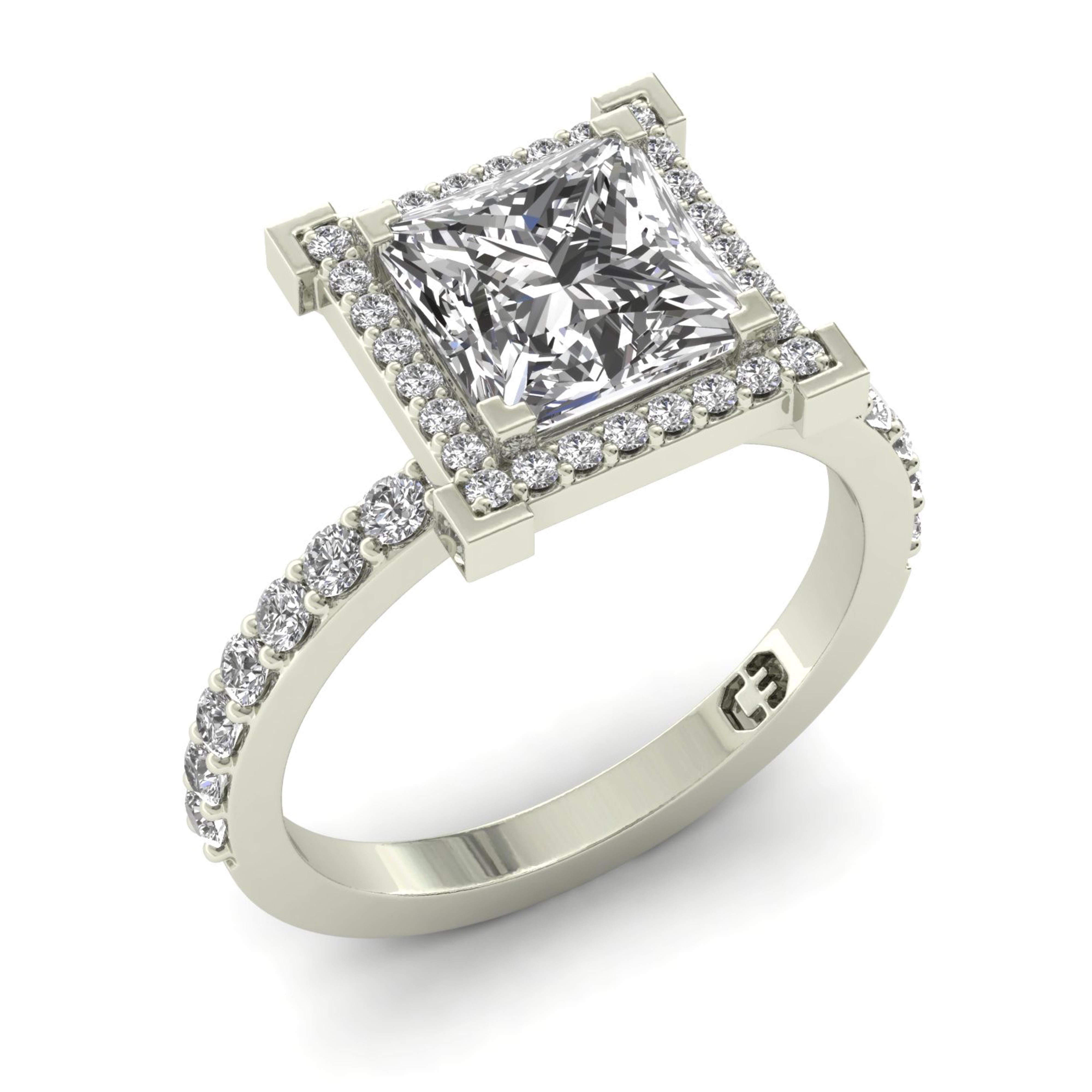 Cubana Princess Engagement Ring