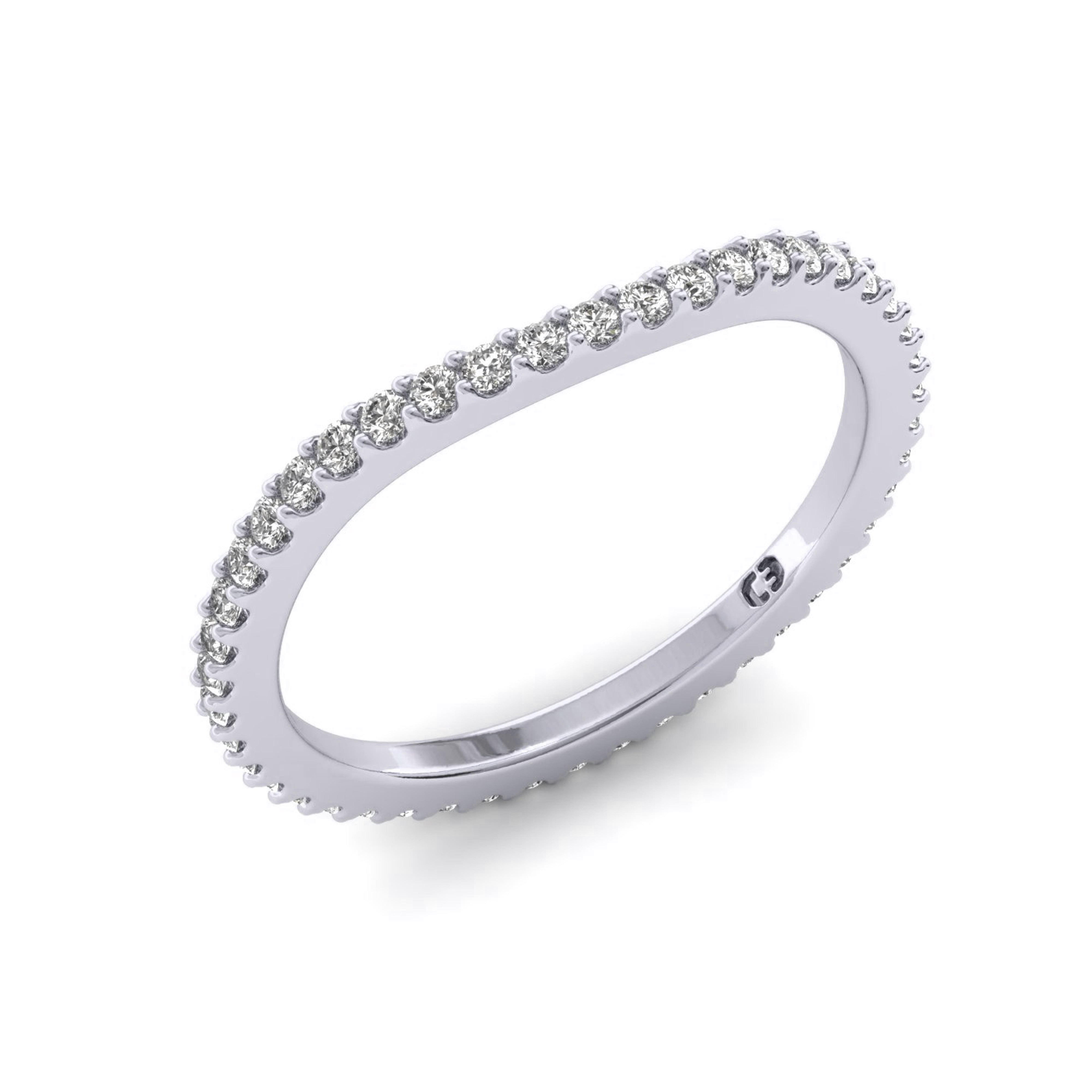 Cuban Empress Eternity Ring