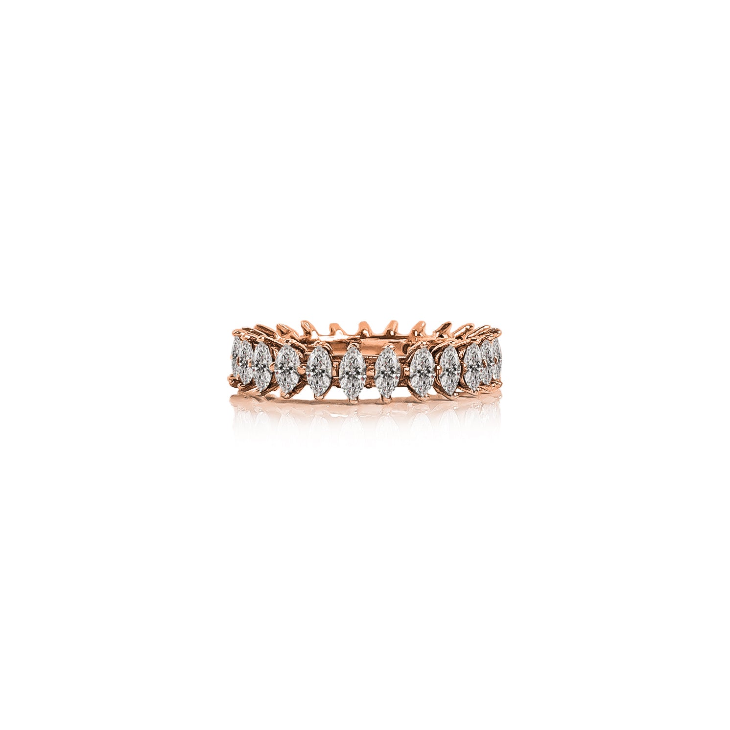 Cinta Marquise Eternity Ring