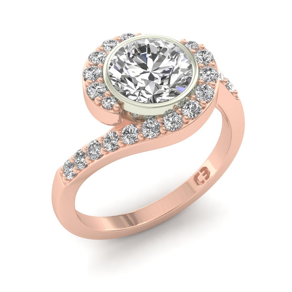 Delicate Passion Engagement Ring