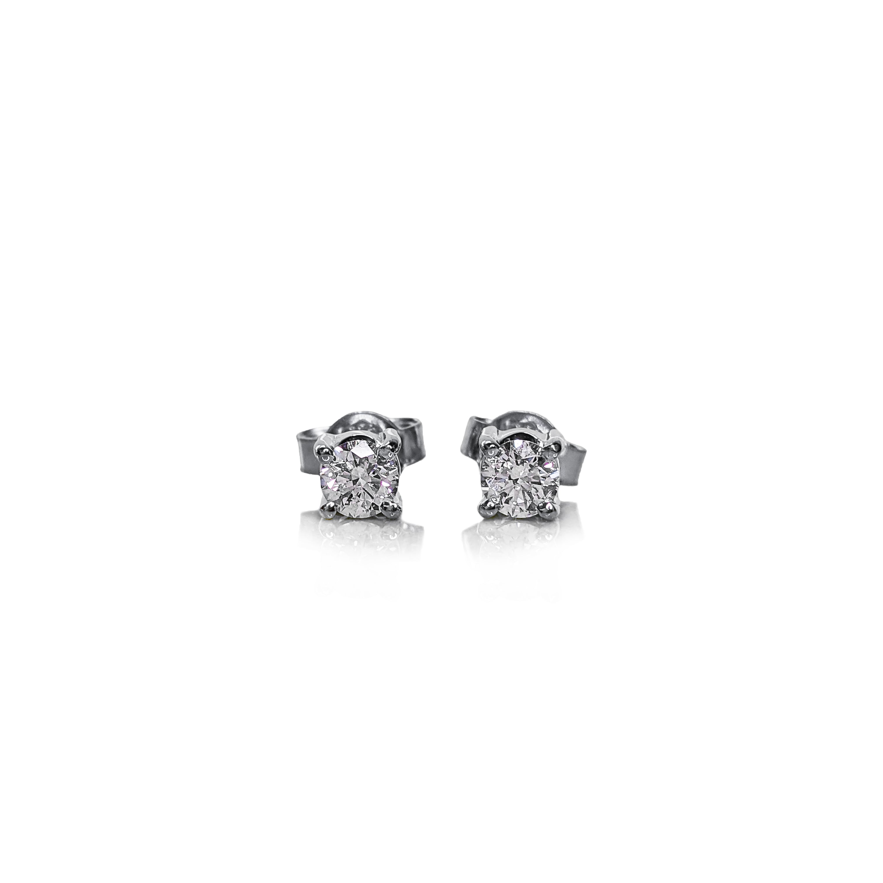 Classic Diamond Studs