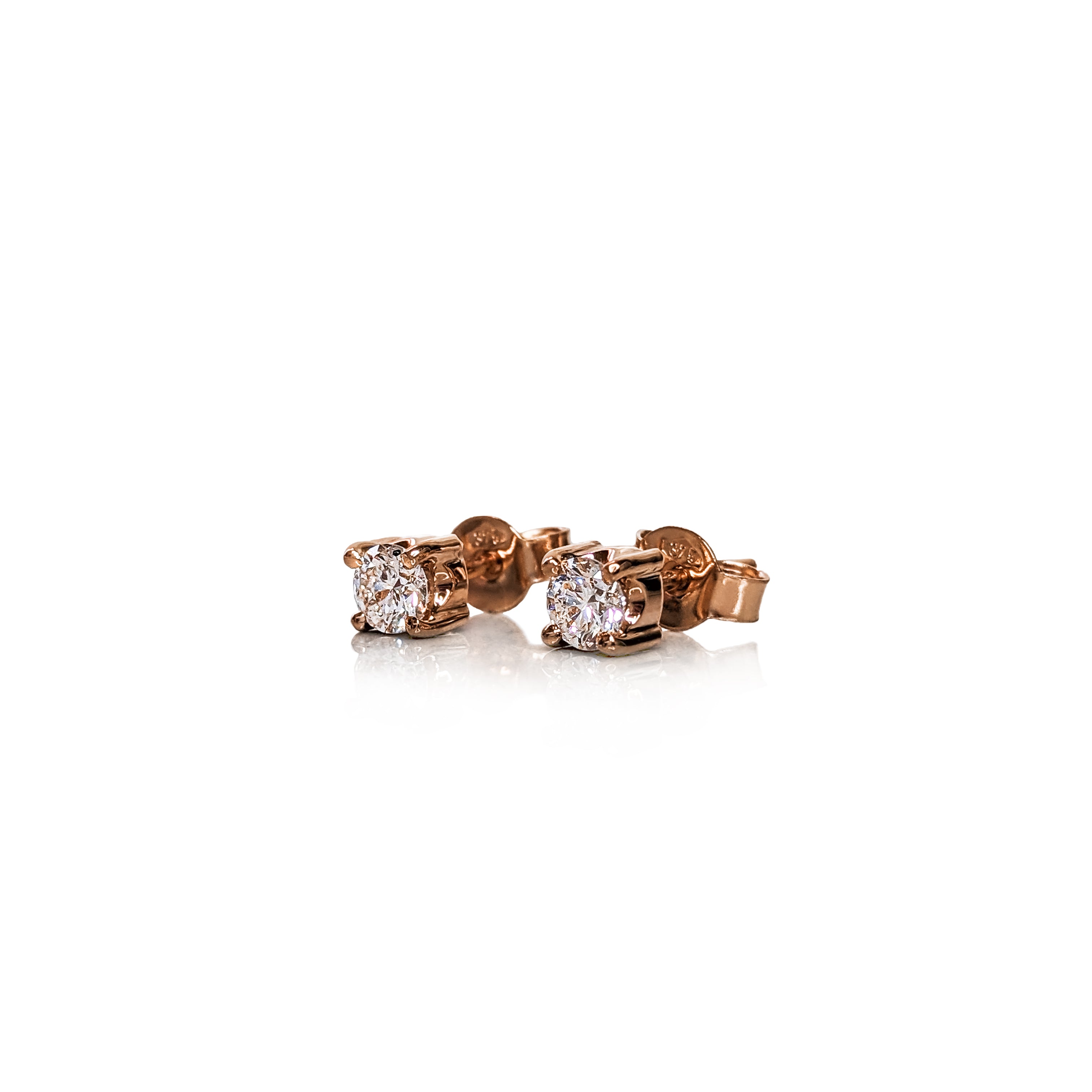 Classic Diamond Studs