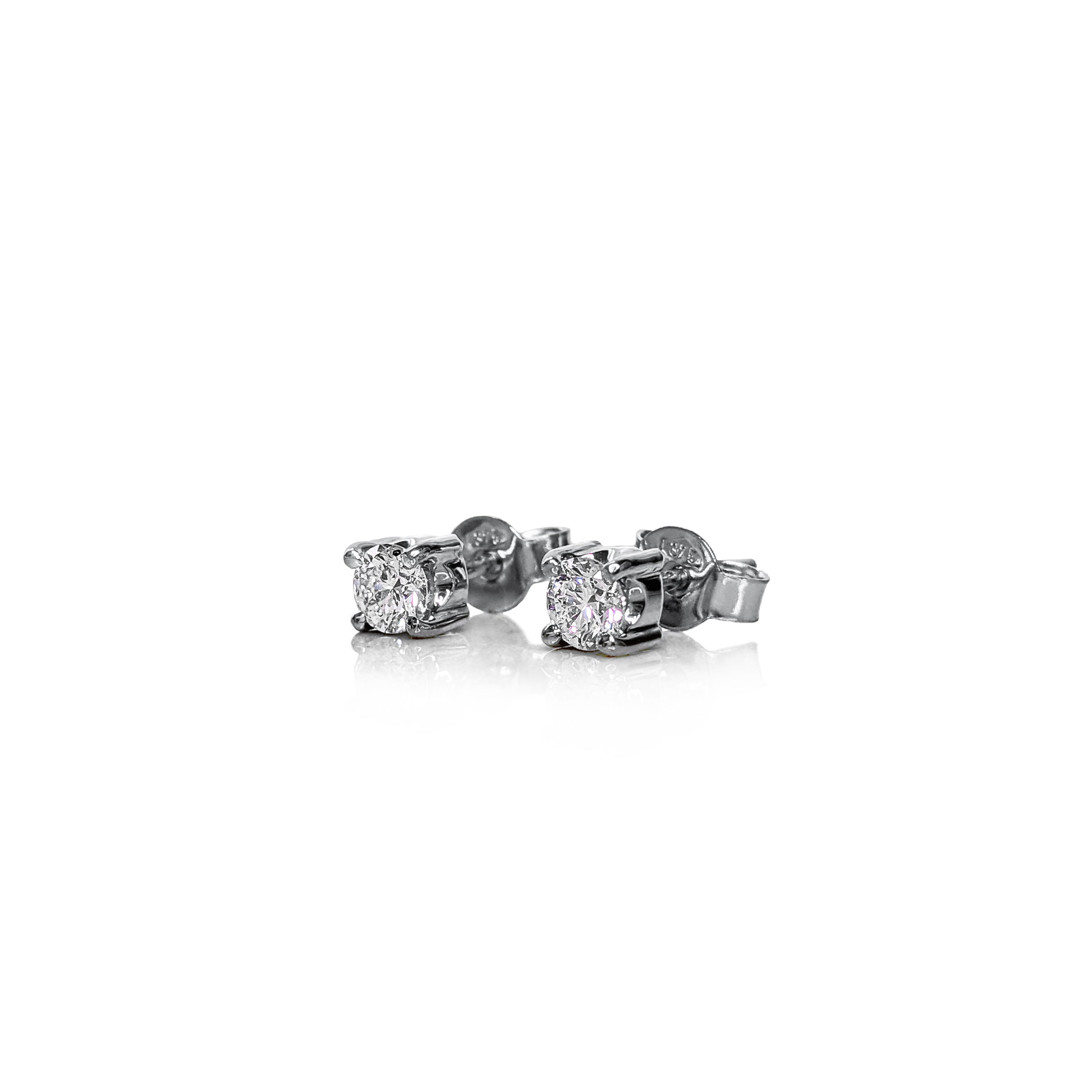 Classic Diamond Studs