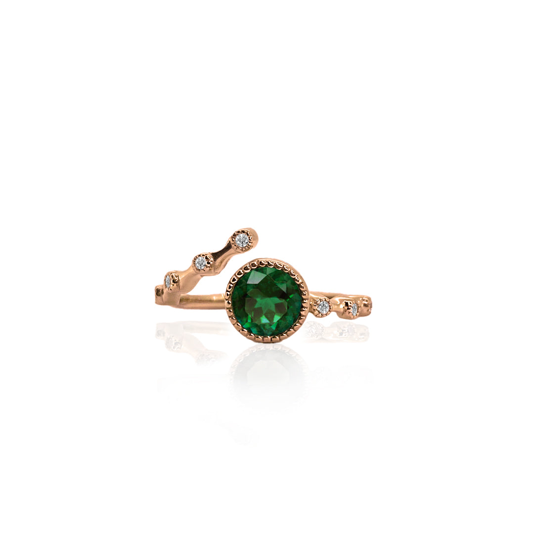 EMERALD CITY ENGAGEMENT RING