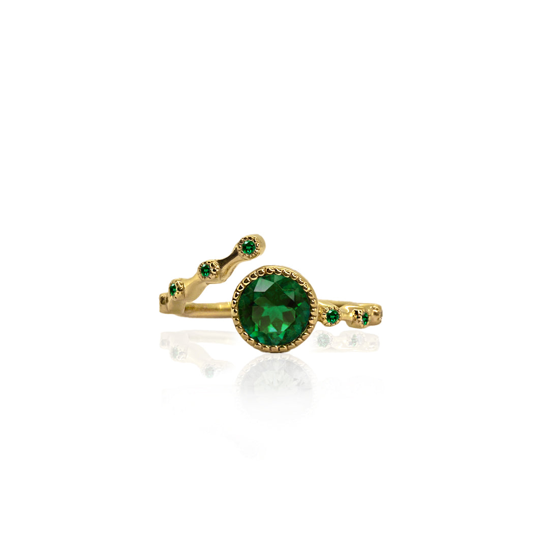 EMERALD CITY ENGAGEMENT RING