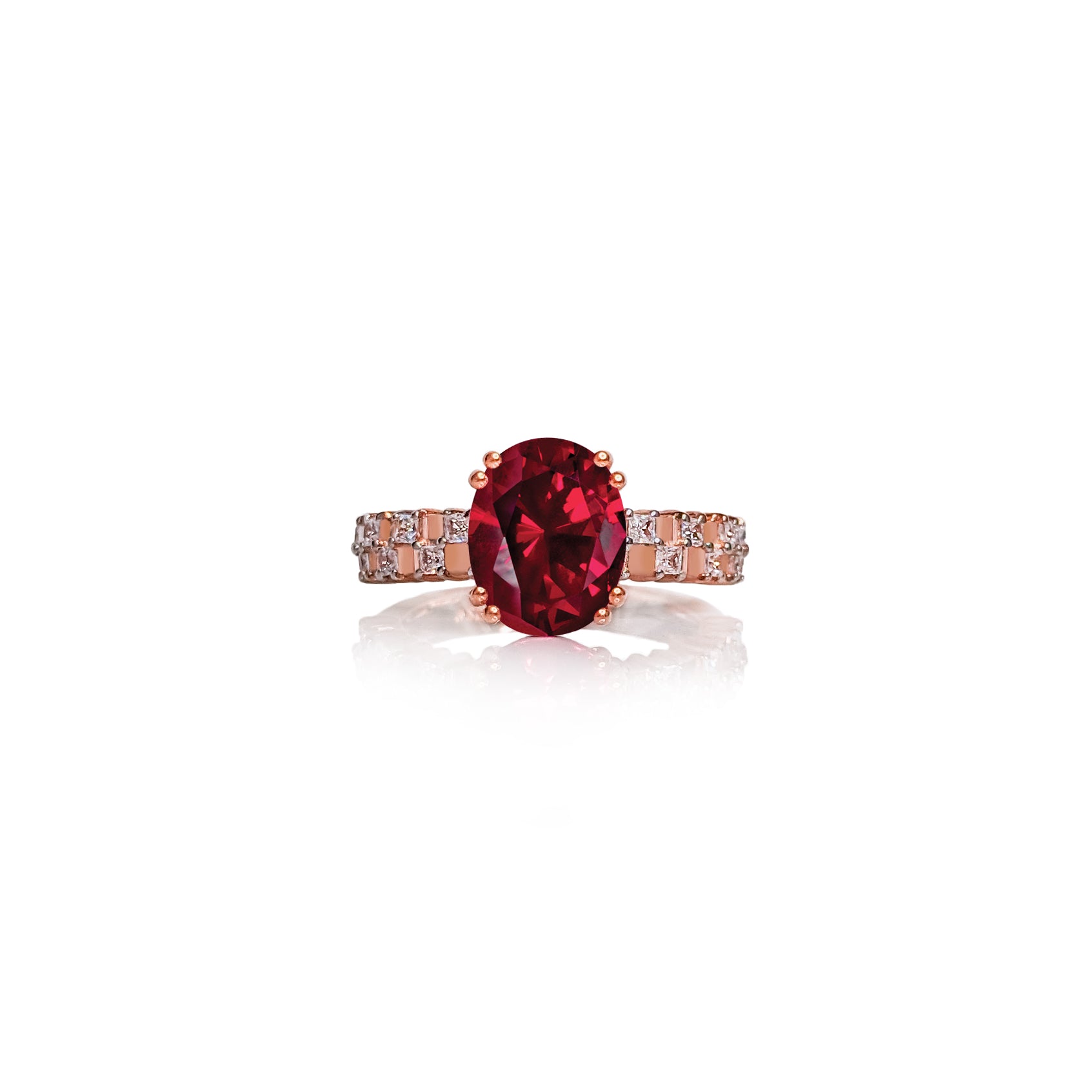 Only You Ruby Ring